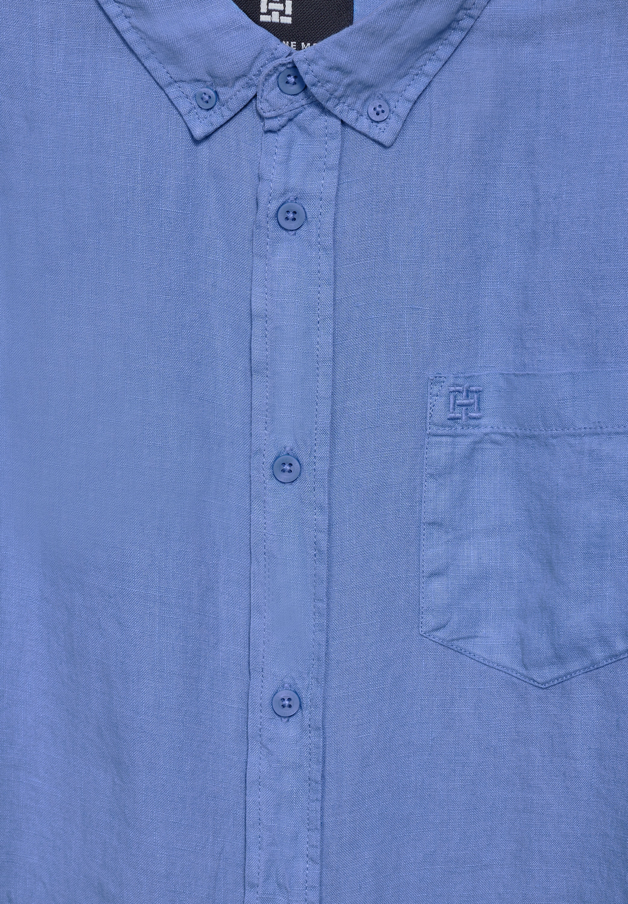 STREET ONE MEN Langarmhemd, soft und weich