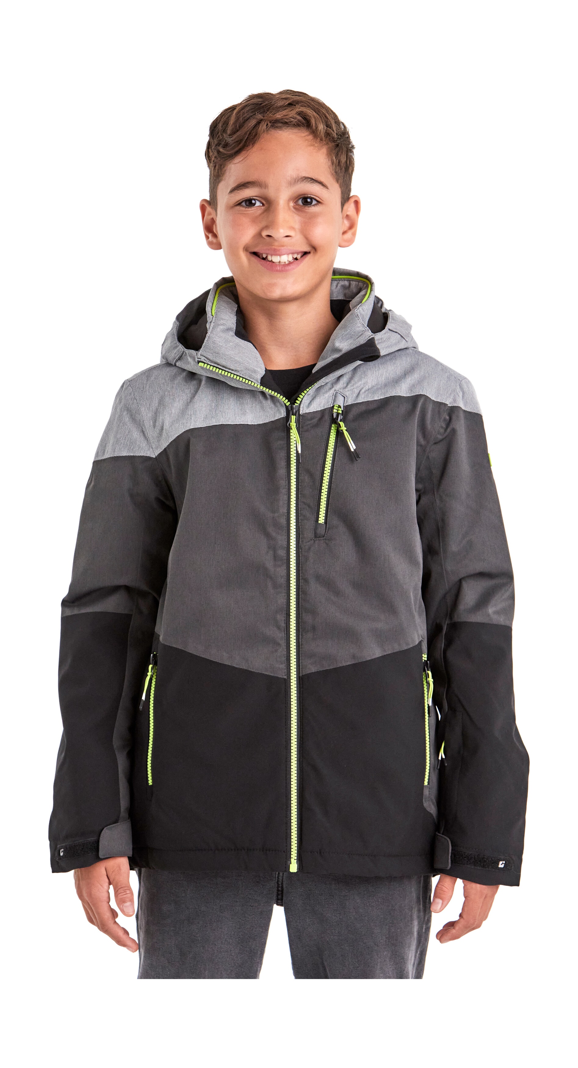 Killtec Skijacke "KSW 161 BYS SKI JCKT" Wasserdichte, atmungsaktive Skijacke mit abnehmbarer Kapuze