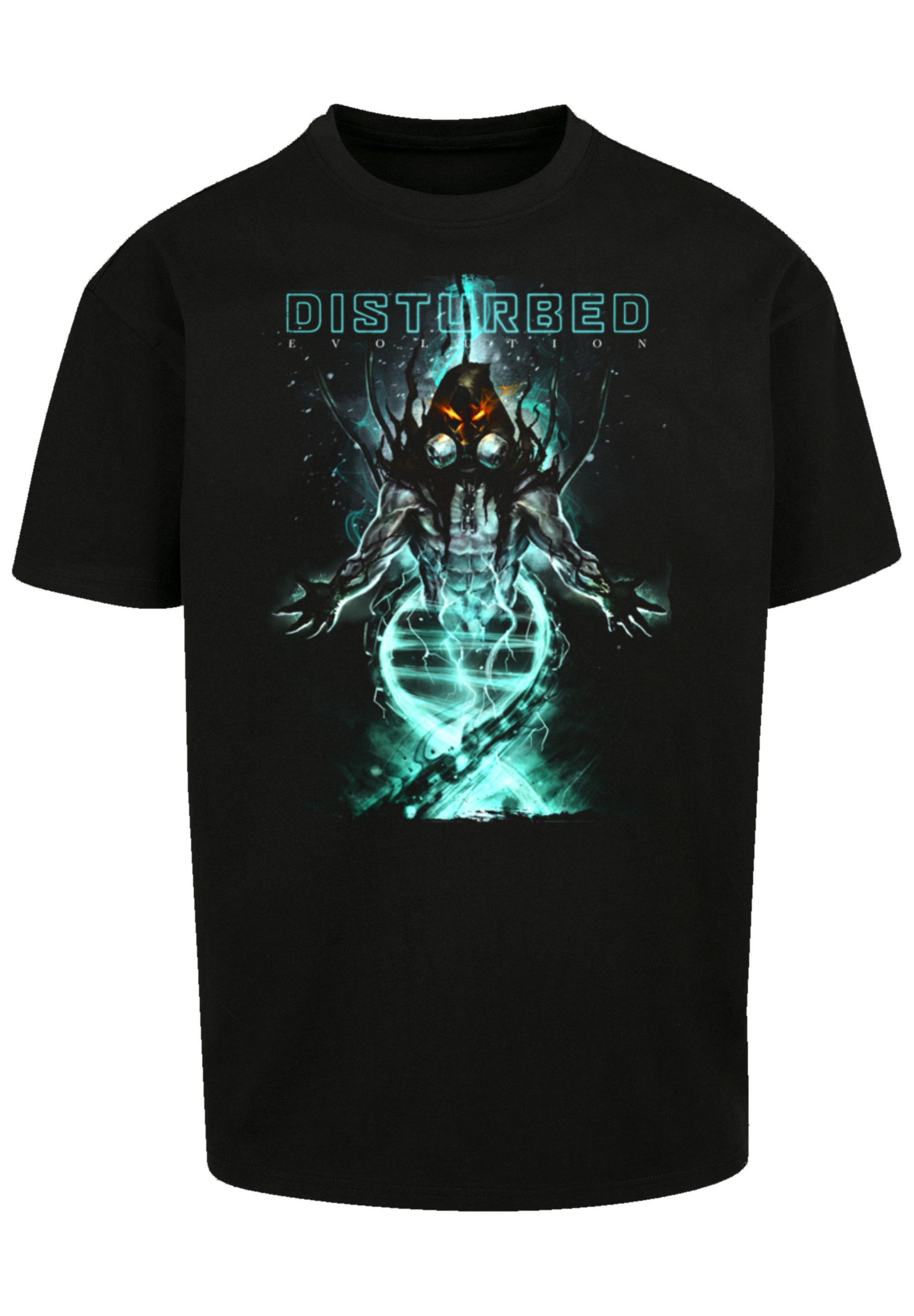 F4NT4STIC T-Shirt »Disturbed Heavy Metal Evolving Creature«, Premium Qualität, Rock-Musik, Band