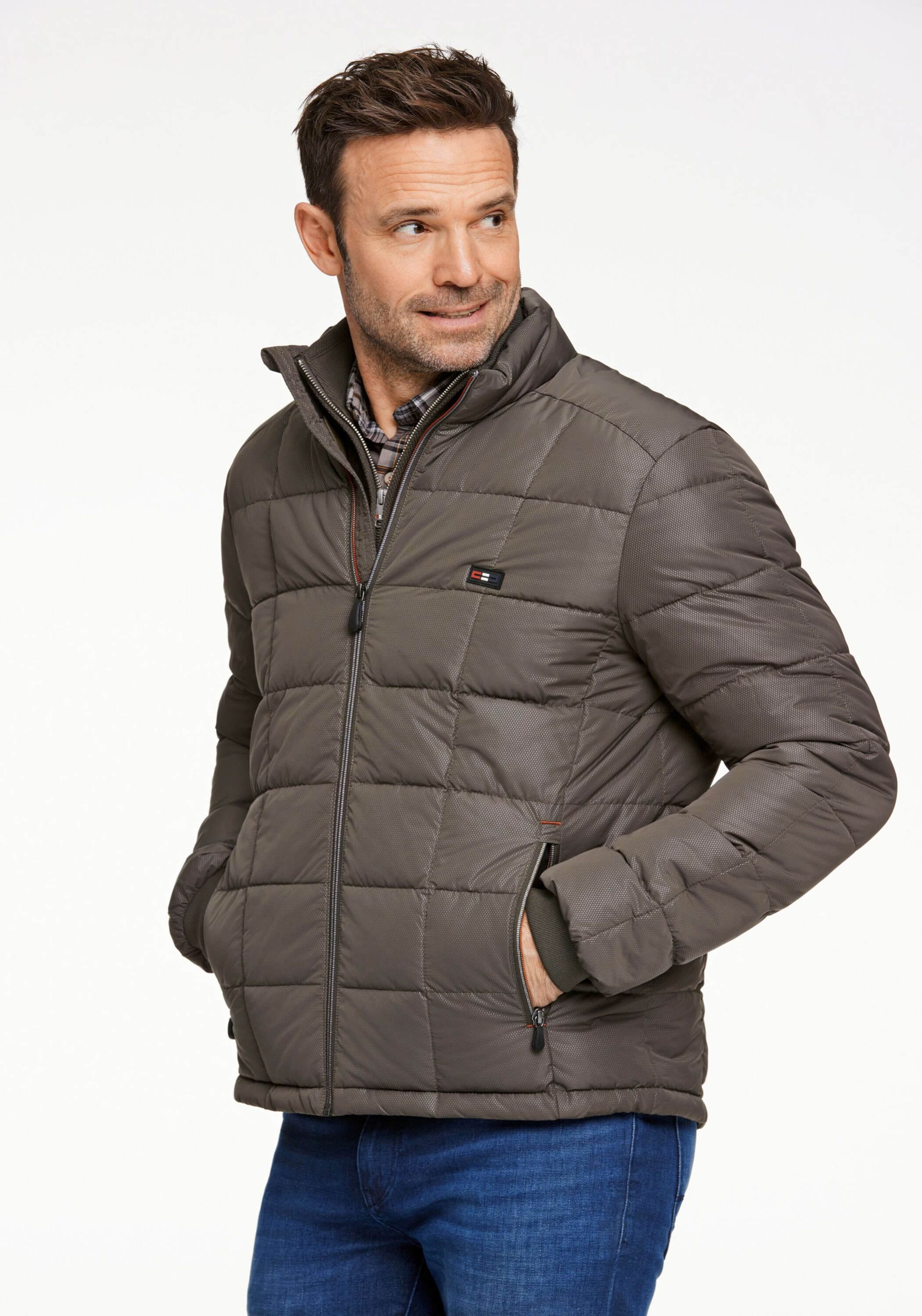 BISON Steppjacke "BISON Wattierte Jacke" günstig online kaufen