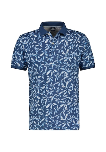Poloshirt »LERROS Herren Poloshirt mit floralem Alloverprint«