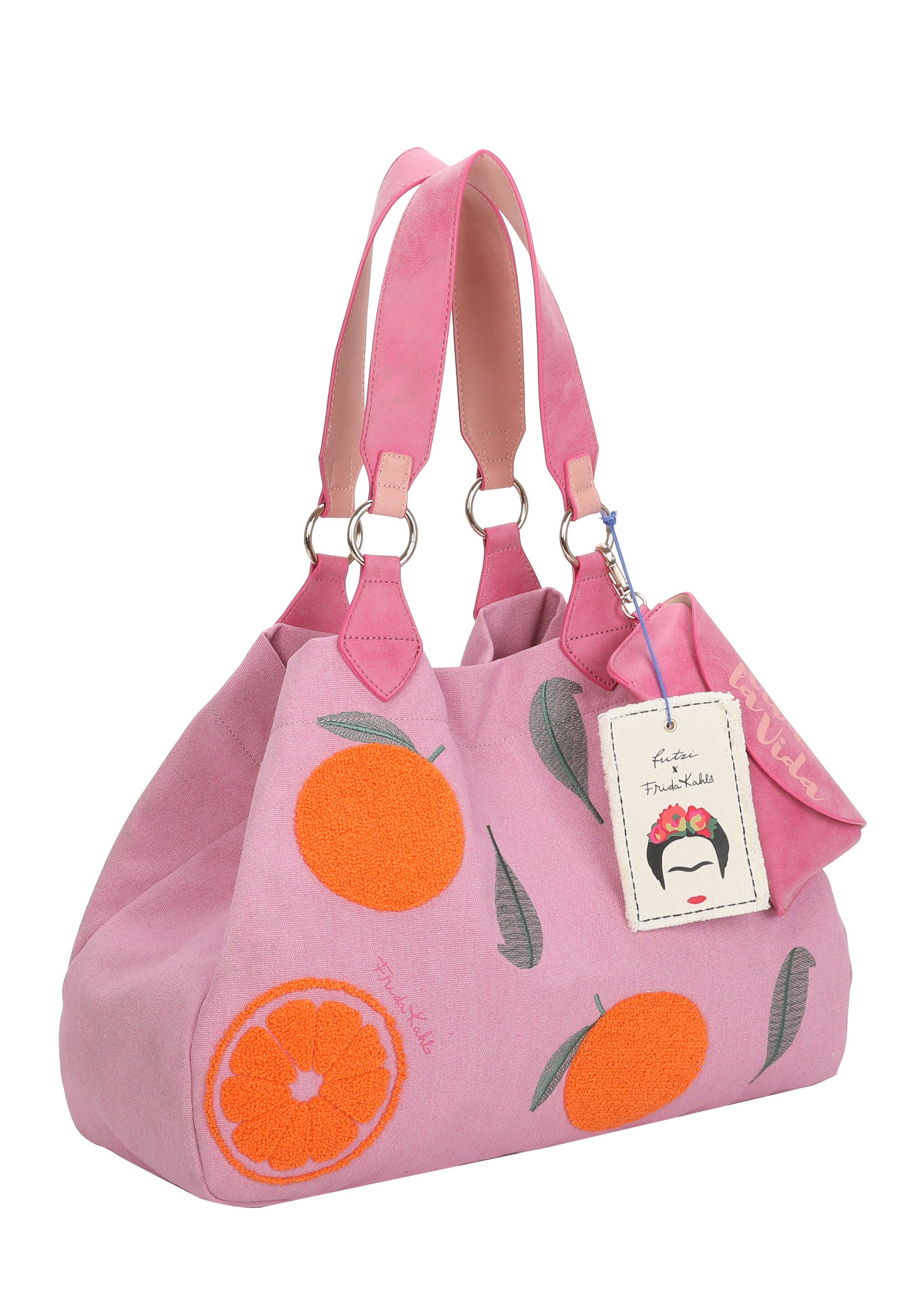 Fritzi aus Preußen Shopper »Fritzi x Frida Kahlo« mit Orangen-Motiv
