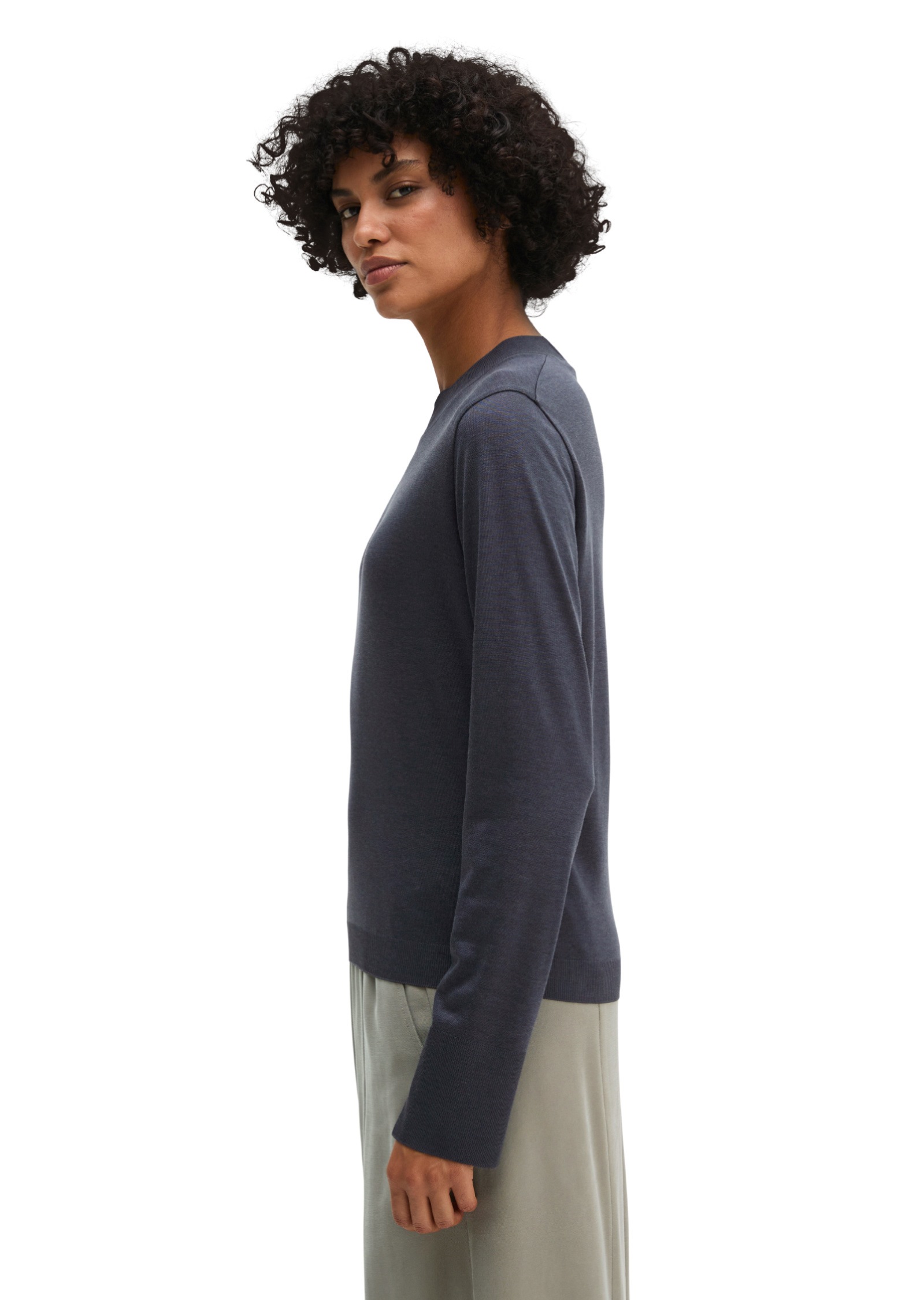 Marc O'Polo Langarmshirt »aus TENCEL™ Lyocell-Baumwolle-Mix«