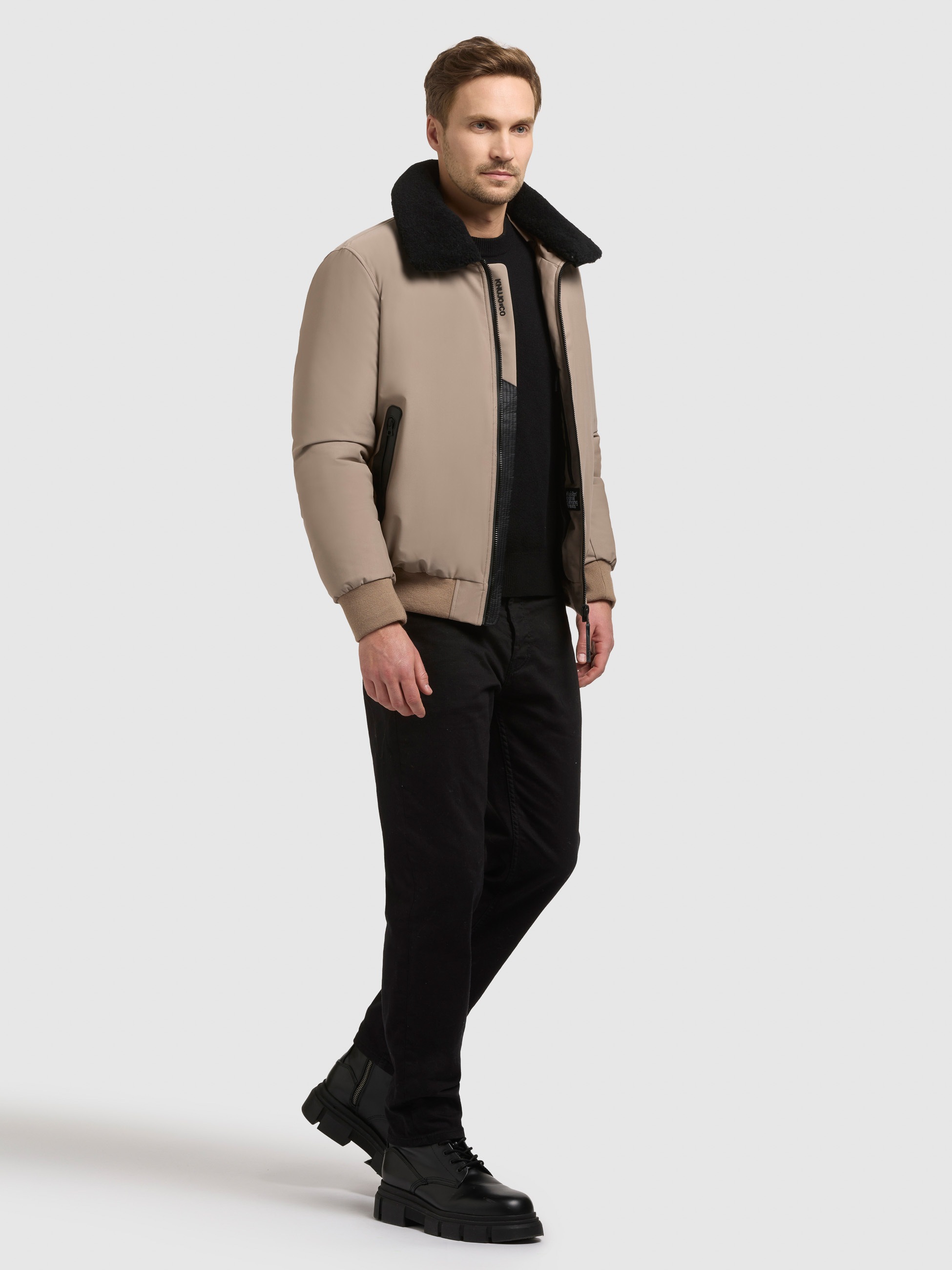 khujo Blouson »GINSTER« ohne Kapuze