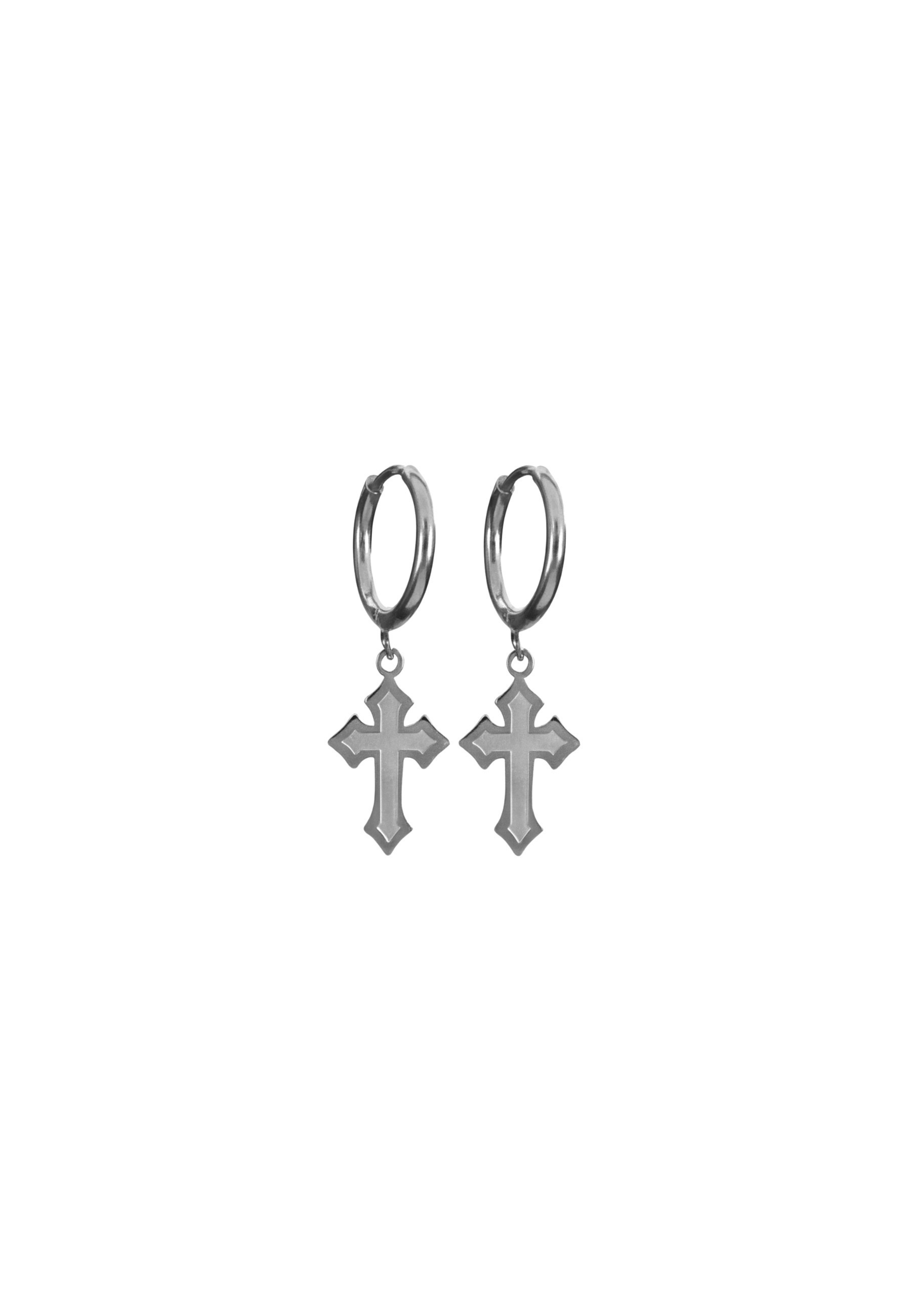 Fainz Paar Ohrhänger "Fainz Big Frozen Cross Earring"