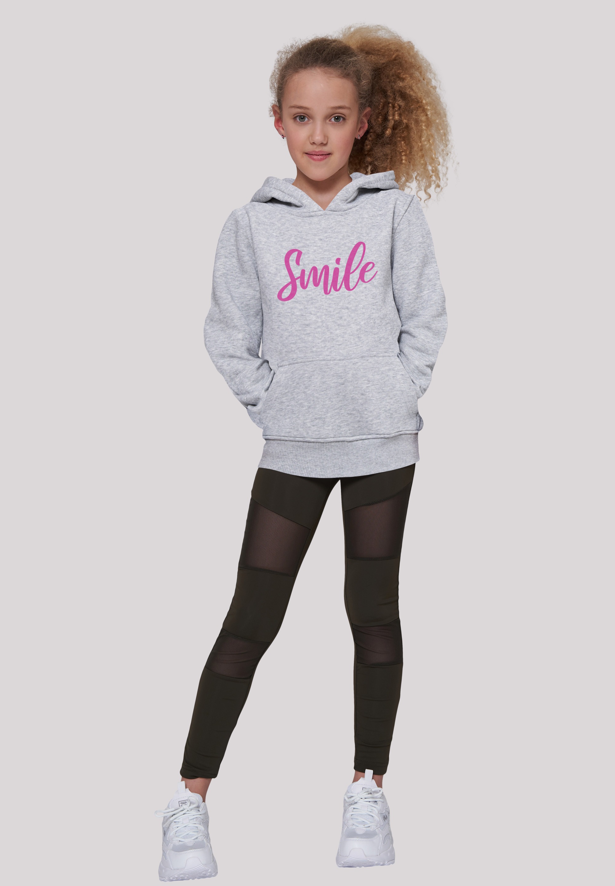 F4NT4STIC Kapuzenpullover »Pink Smile UNISEX HOODIE«, | Print für ▷ BAUR