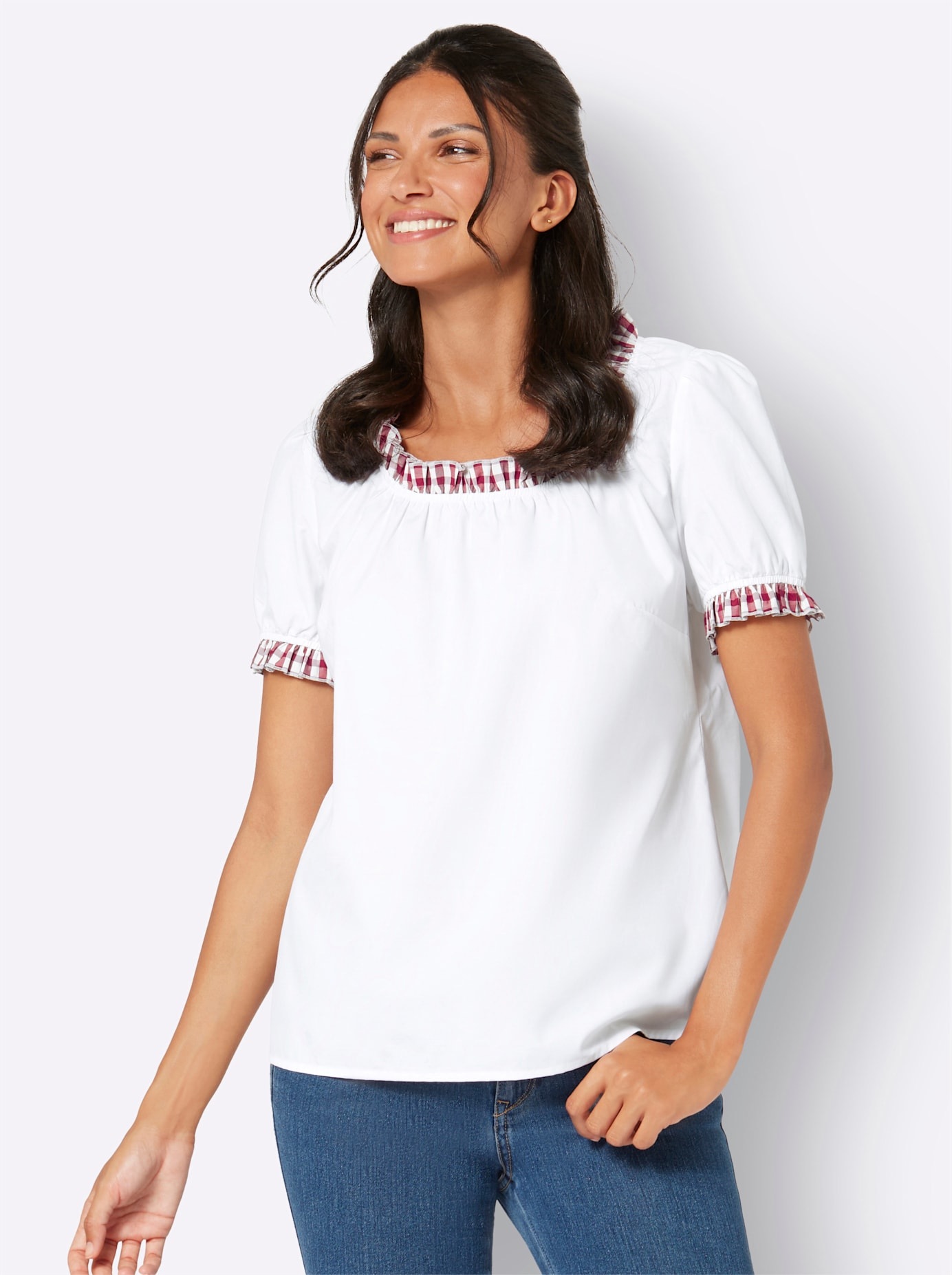 Classic Basics Trachtenbluse günstig online kaufen