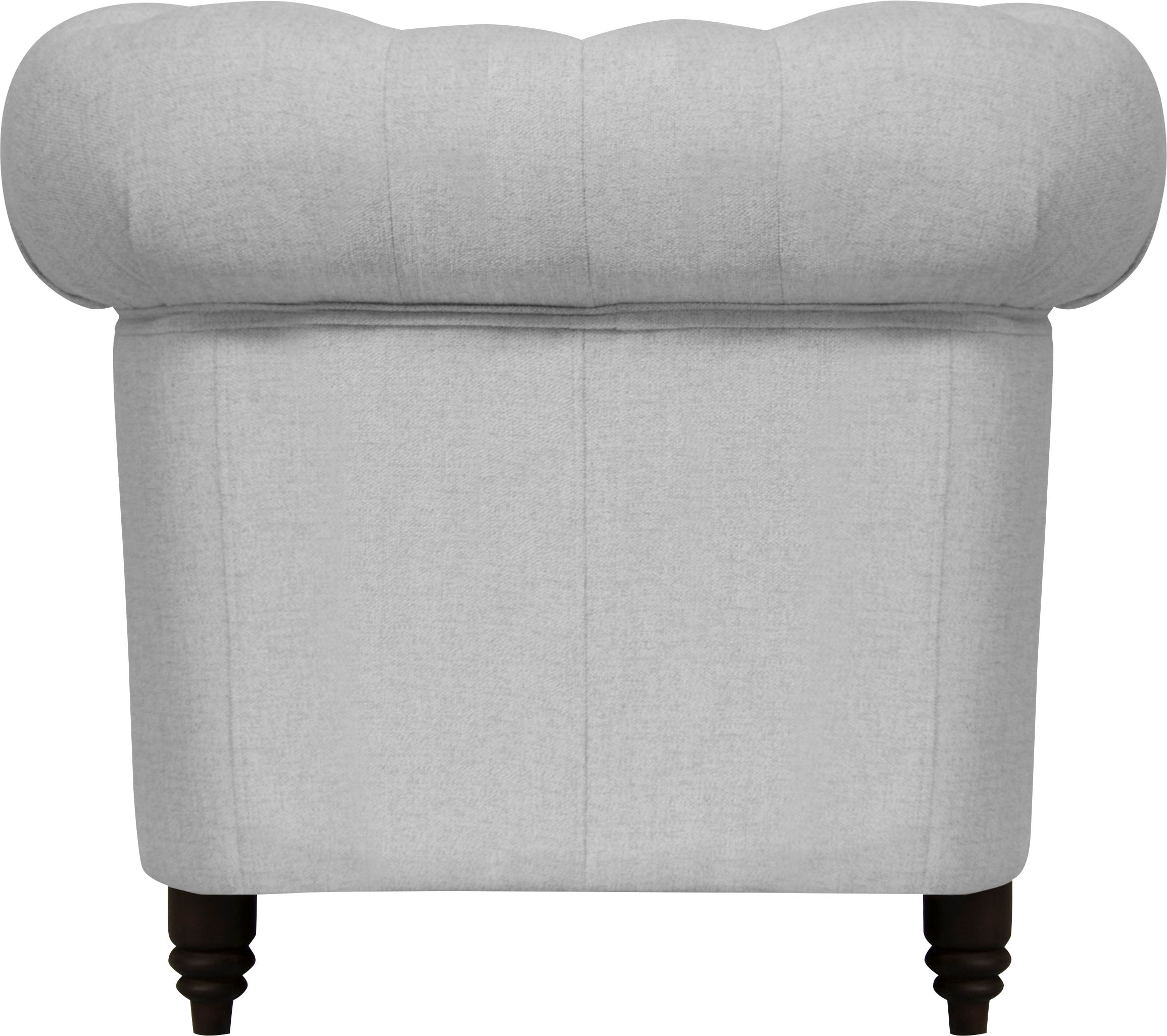 Home affaire Chesterfield-Sessel »Aarburg Sessel«, aufwändige Knopfheftung und Ziernägel im Chesterfield-Design