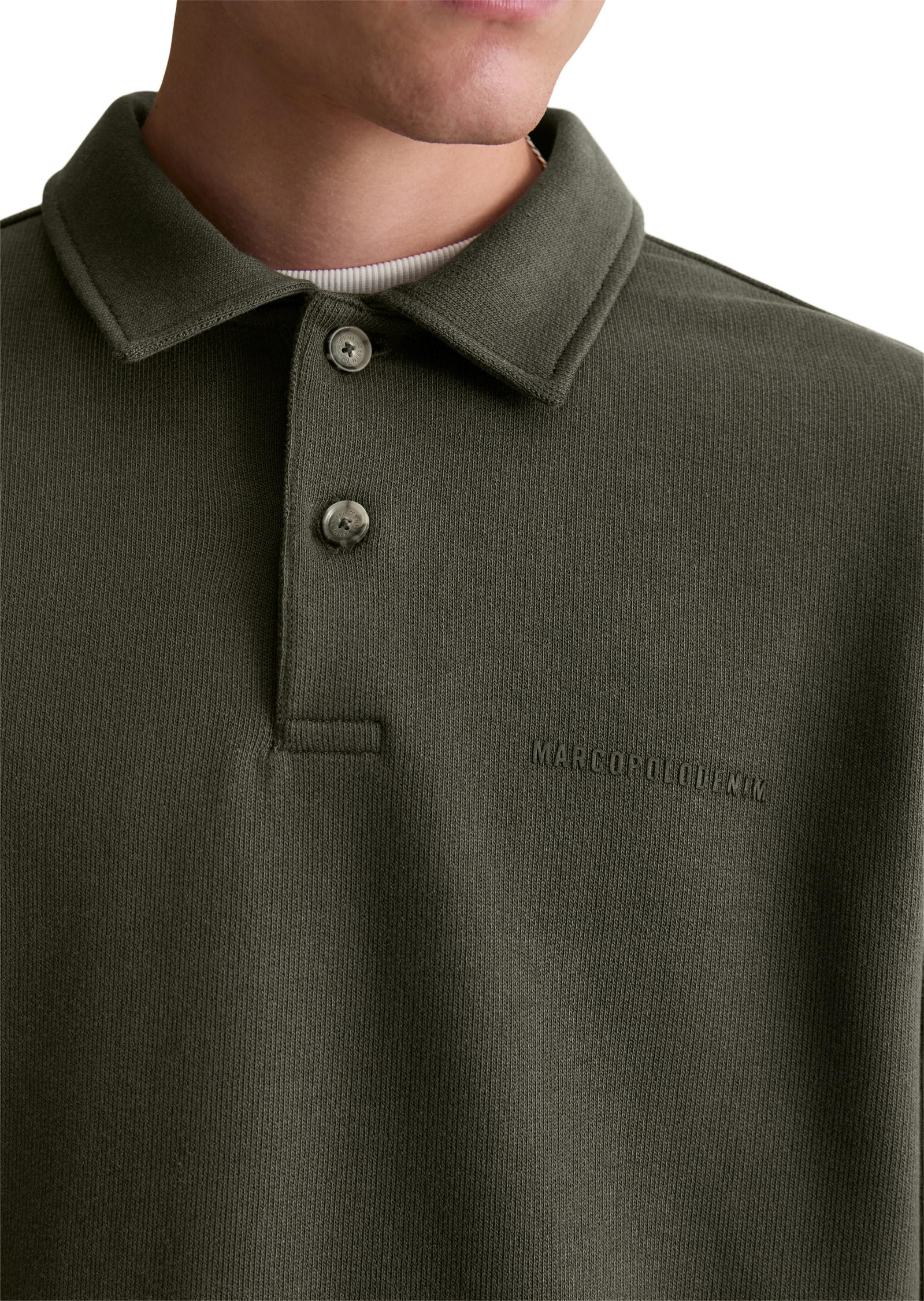 Marc O'Polo DENIM Sweatshirt »aus schwerer, strukturierter Qualität«