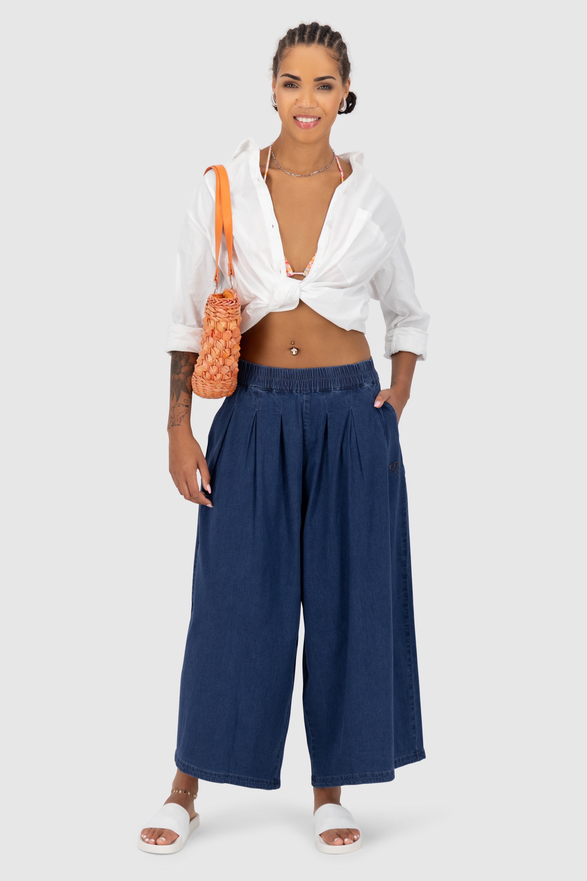 Alife & Kickin Stoffhose »Damen NadetteAK DNM A«