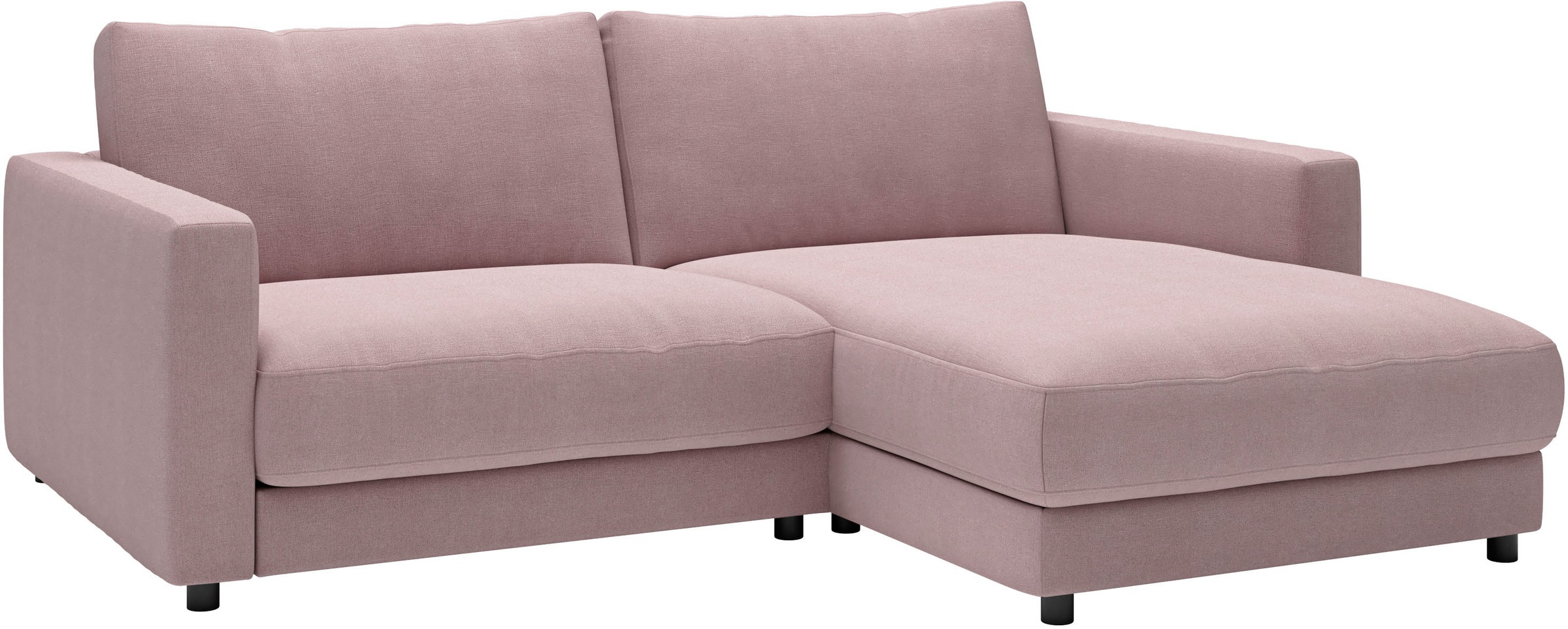 Home affaire Ecksofa »Ecksofa Jiro, L-Form, große Sitztiefe, Breite 226 cm« lose Sitz- & Rückenkissen, weicher Polsteraufbau, komfortabel & modern