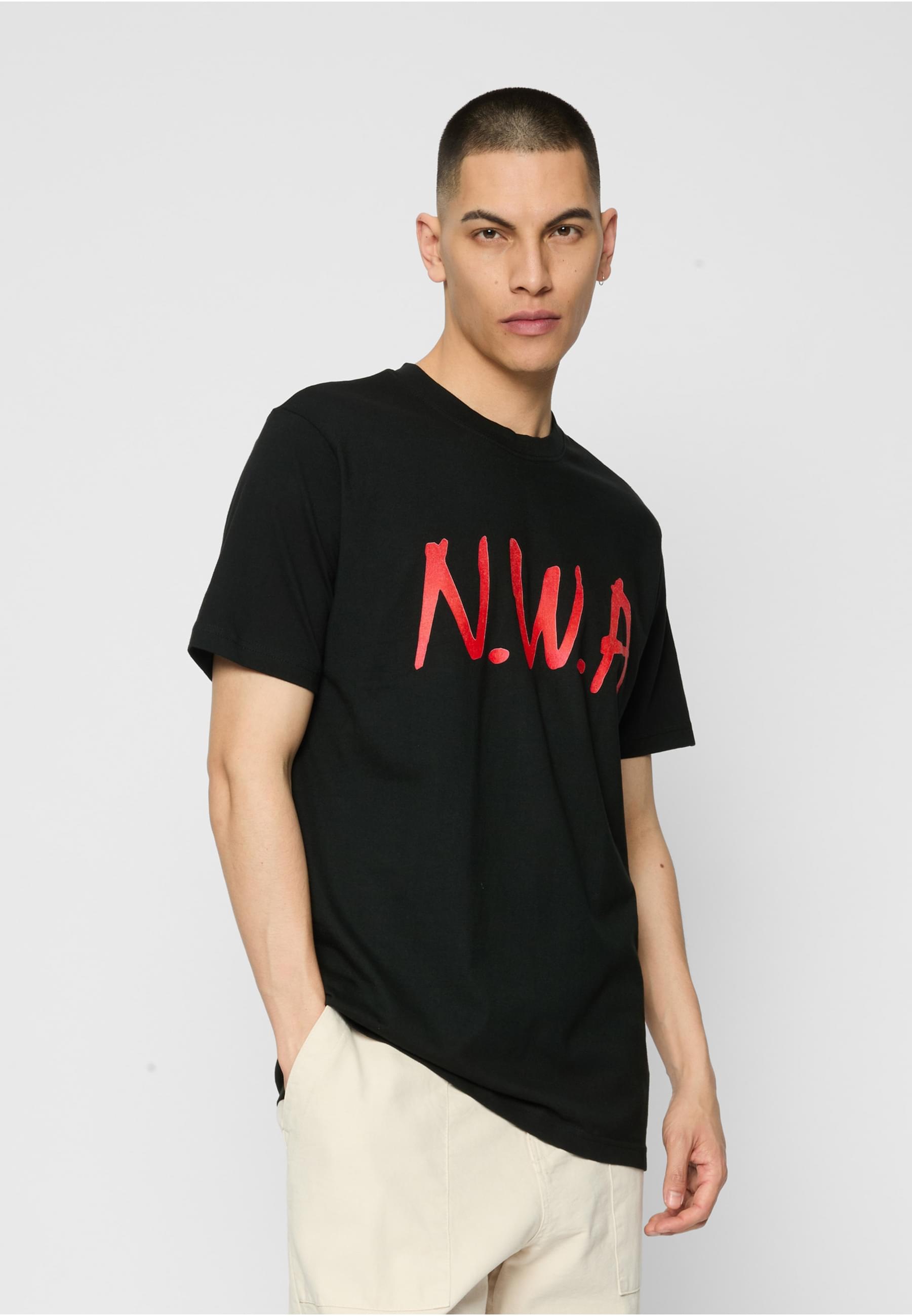 MisterTee Kurzarmshirt »MisterTee Herren N.W.A Tee«, (1 tlg.)
