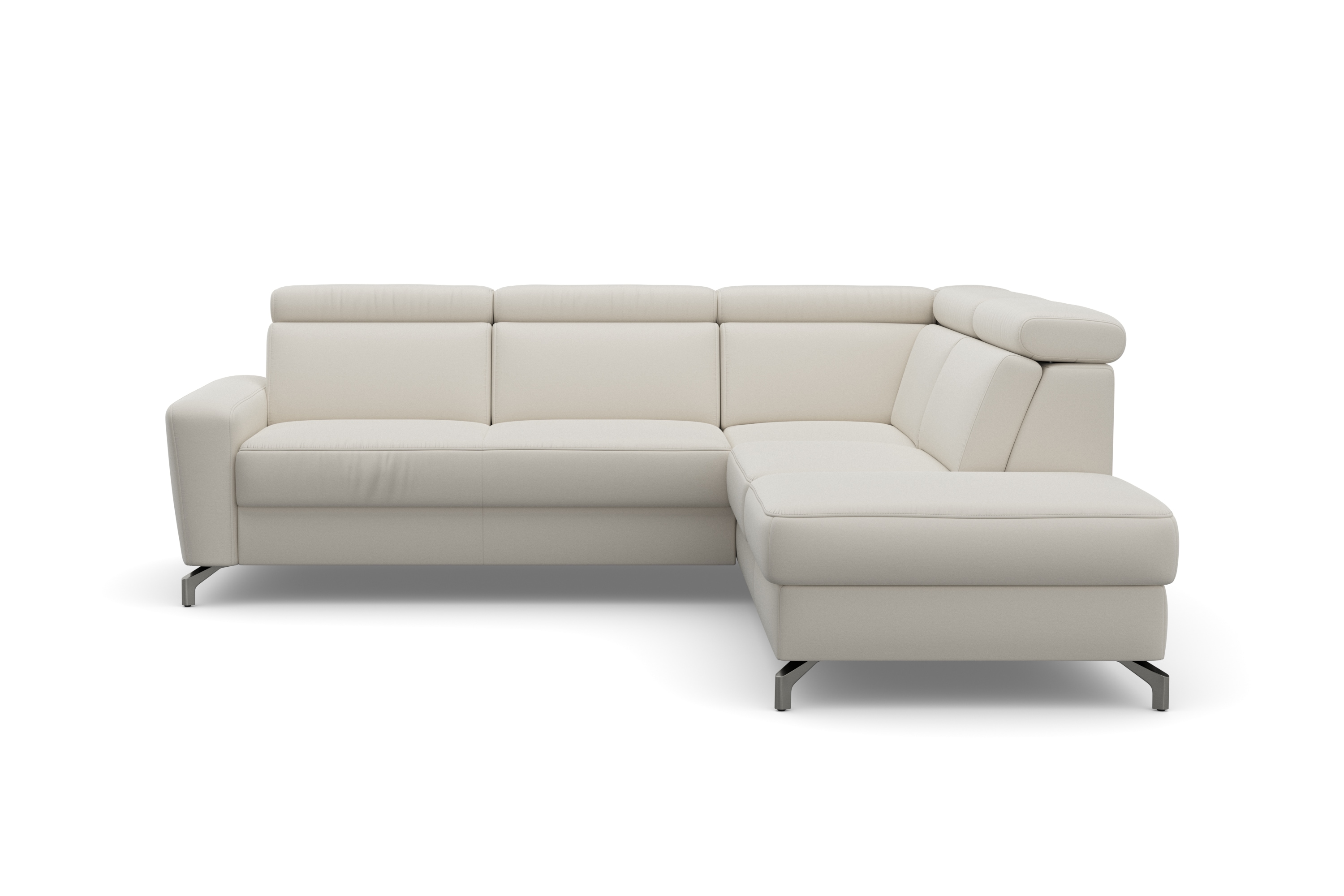 sit&more Ecksofa "Scarlett L-Form" inklusive Kopfteilverstellung, optional Schlaffunktion & Bettkasten