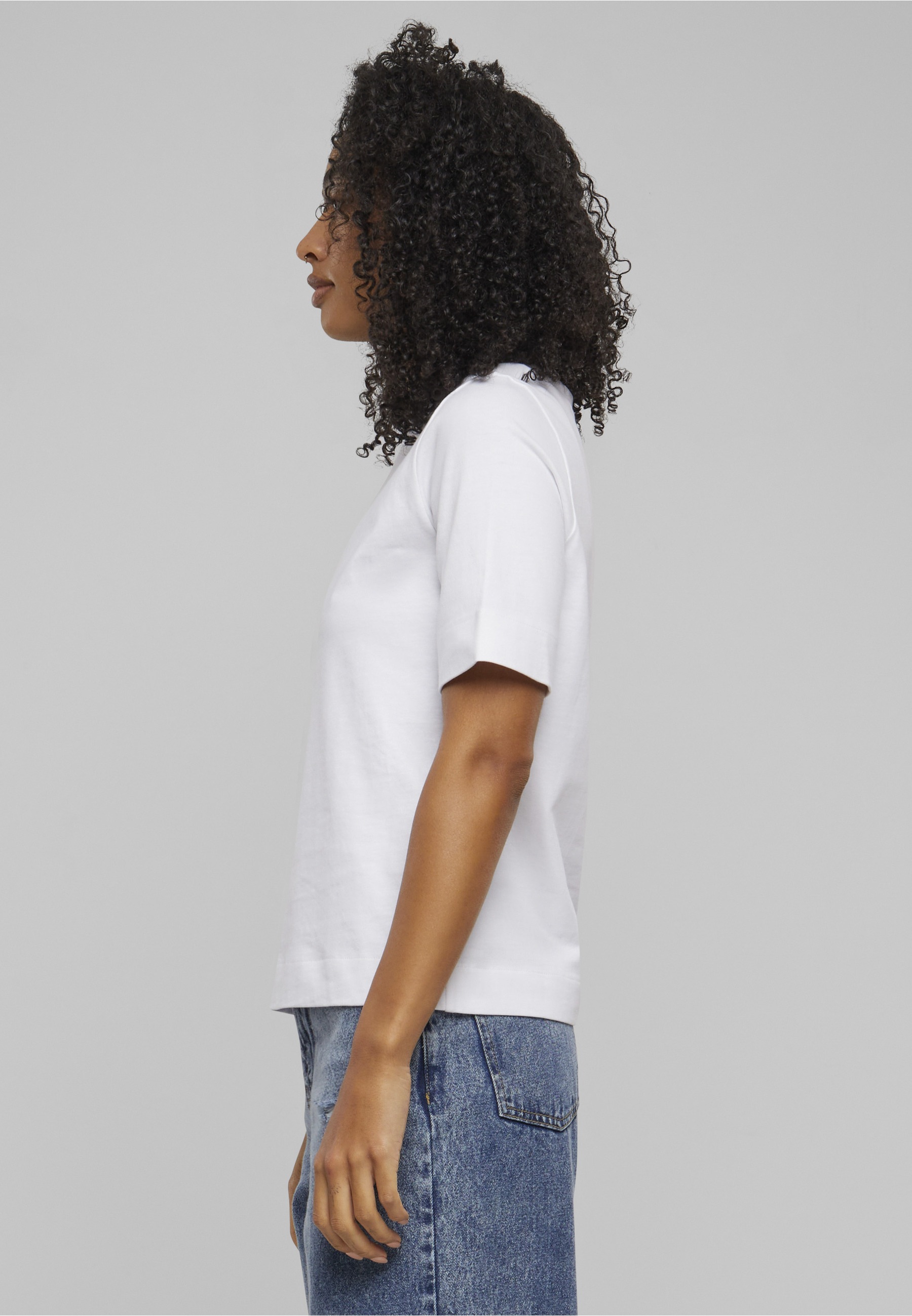 URBAN CLASSICS T-Shirt »Urban Classics Damen Ladies Classy Tee 2-Pack« 1 Stk.