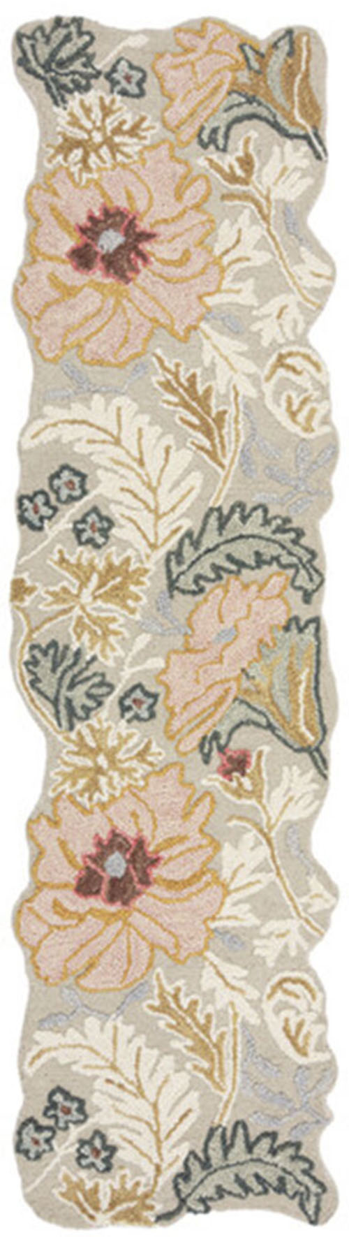 FLAIR RUGS Wollteppich "Daphne Floral, 100% Wolle" rechteckig 10 mm Höhe or günstig online kaufen