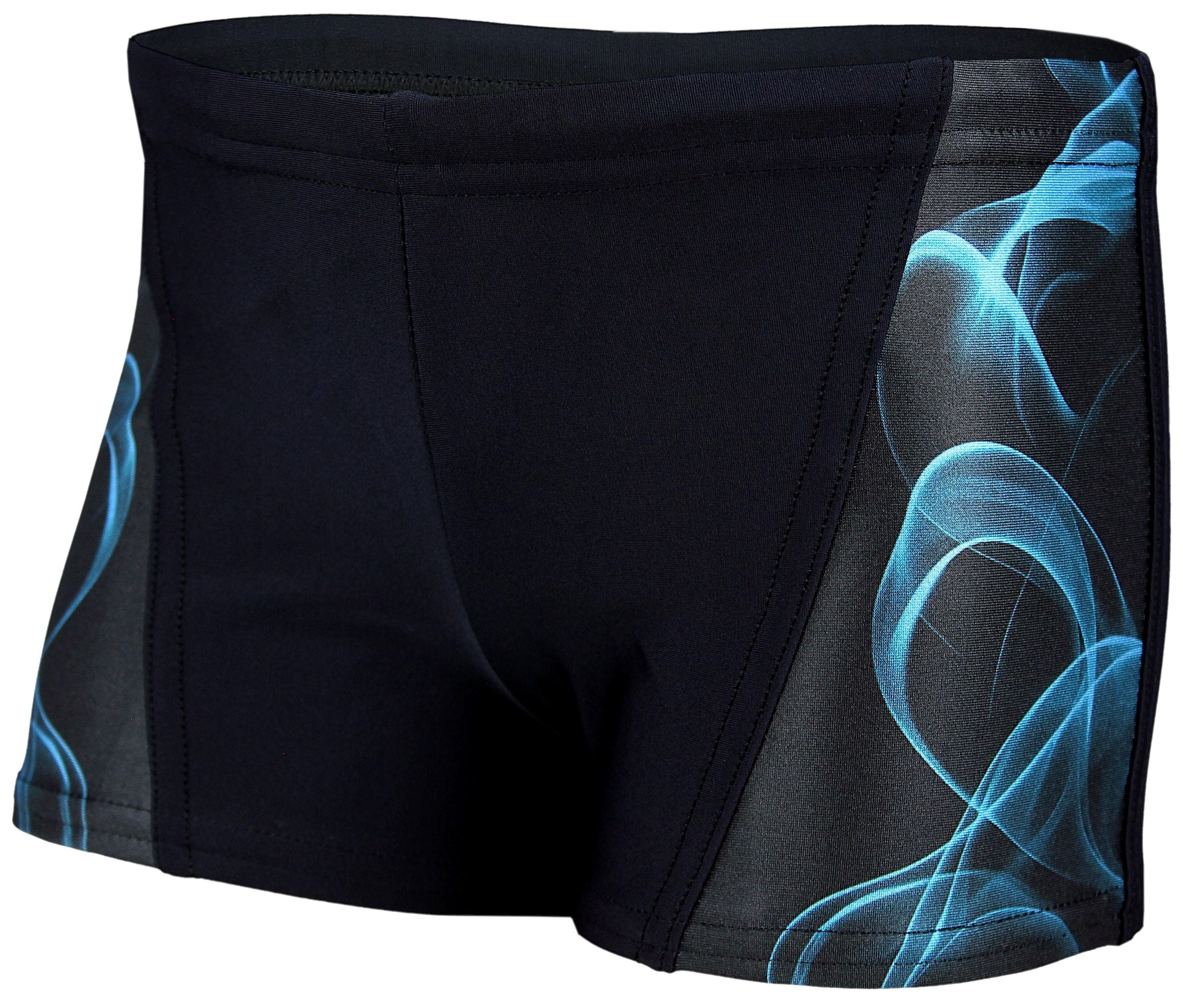 AQUARTI Badehose "Badehose Jungen Schwimmhose Kontrastfarbige Einsätze"