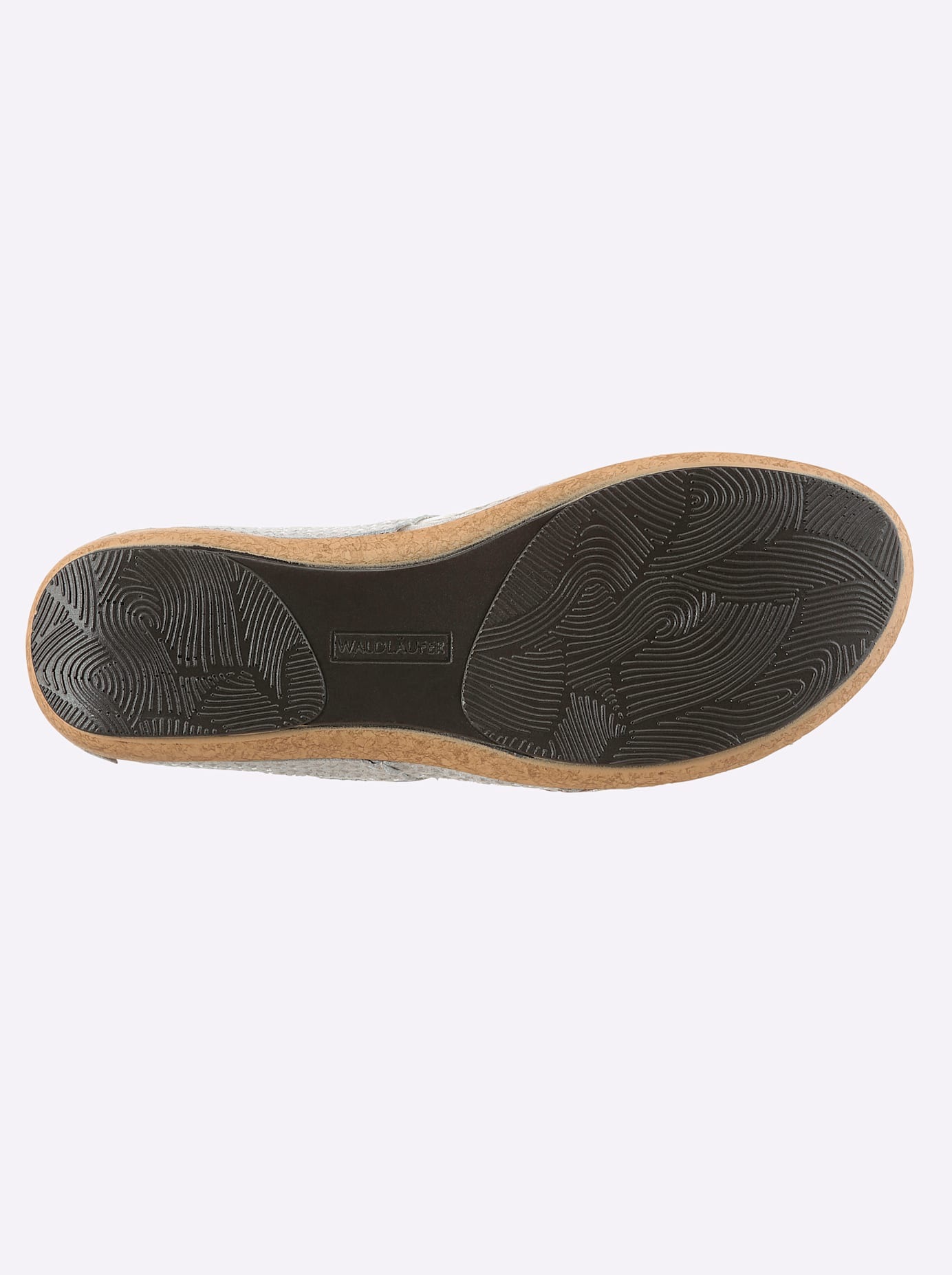 Sandalette WALDLÄUFER, Damen, Gr. 8, bronzefarben, Glattleder, Nubukleder, Schuhe Sandalette 2