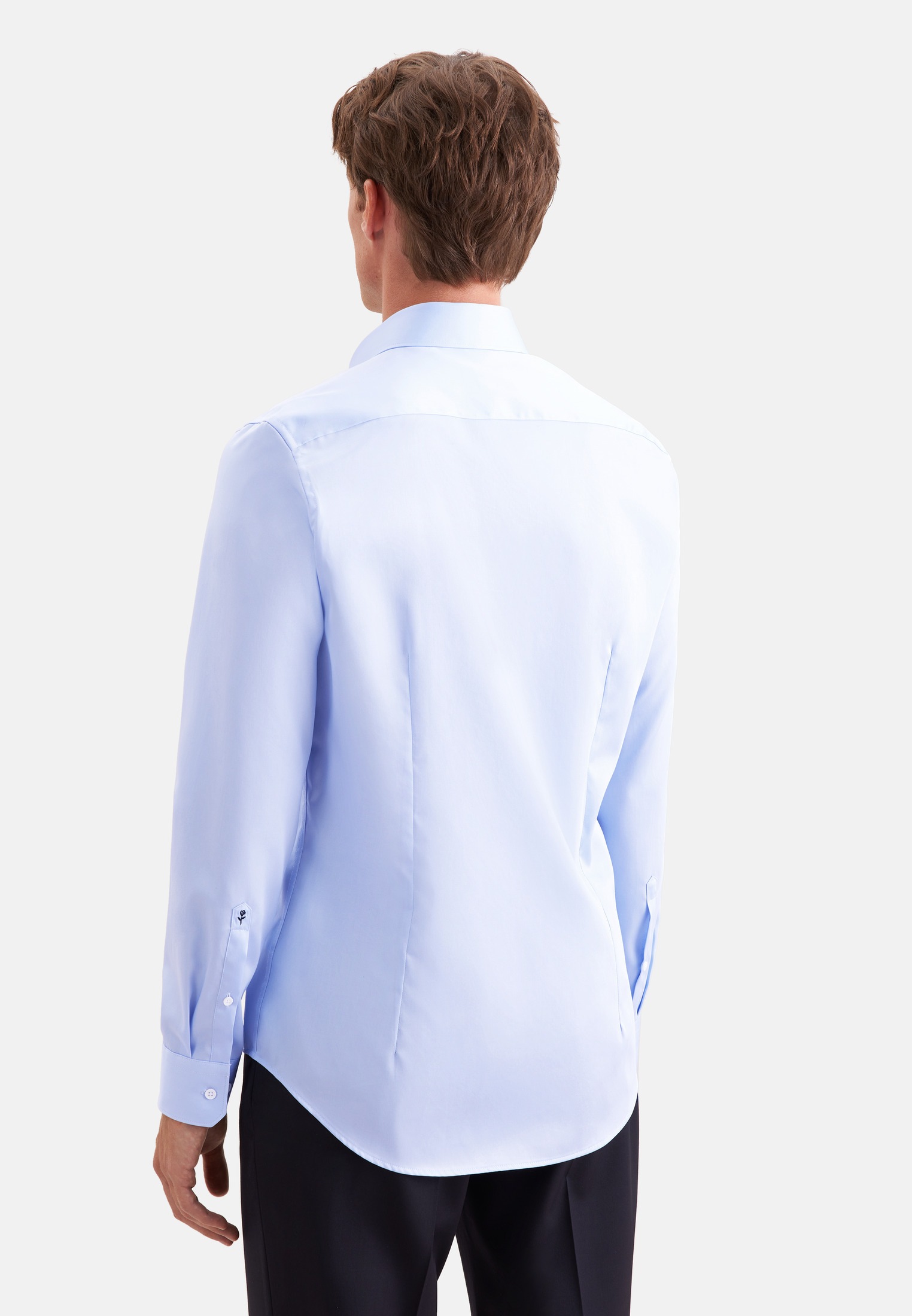 seidensticker Businesshemd »Schwarze Rose« X-Slim 1/1 Kentkragen Uni