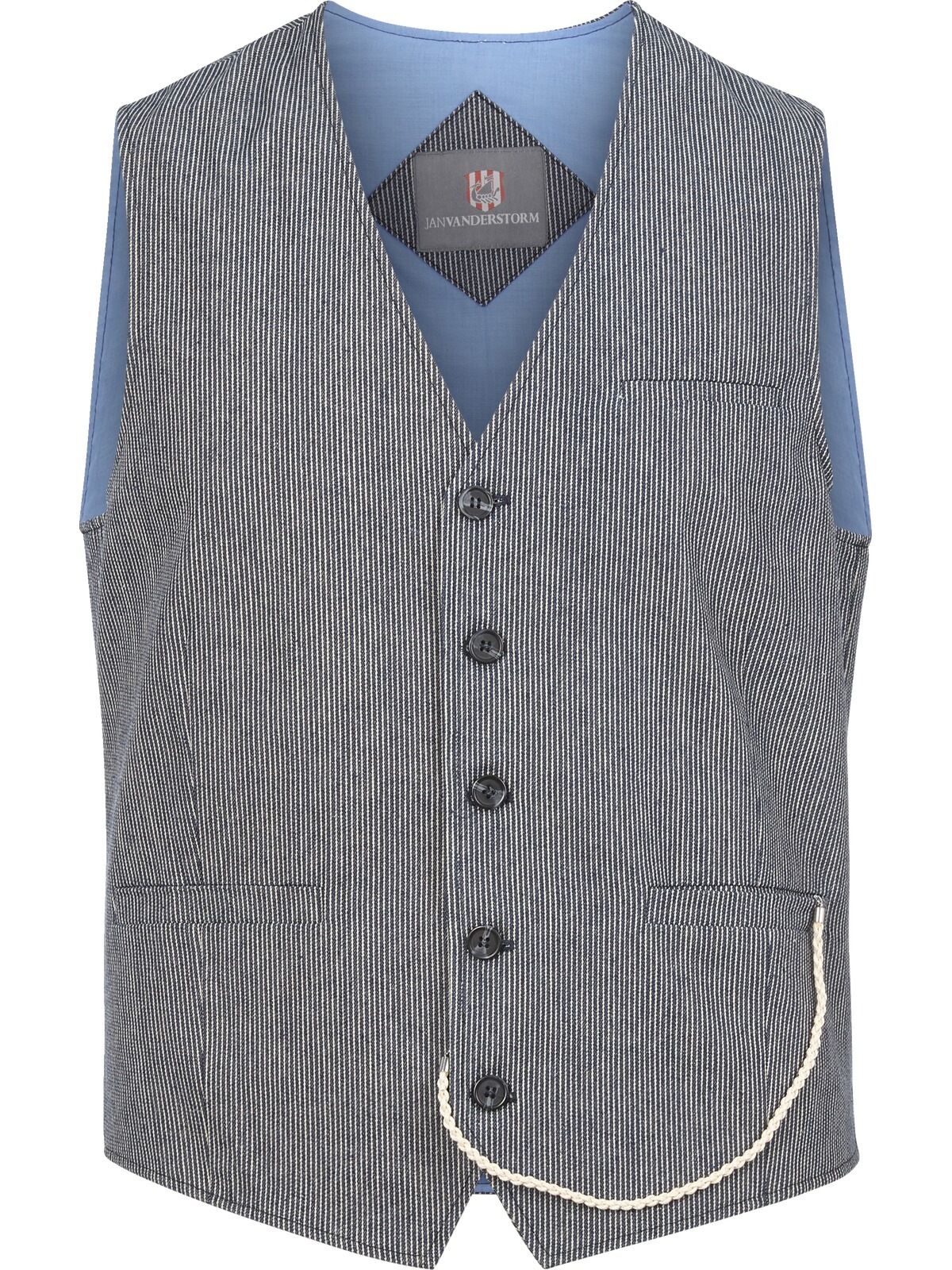 Jan Vanderstorm Funktionsweste "Weste TORVIND" 1 Stk. mit Nadelstreifenmust günstig online kaufen