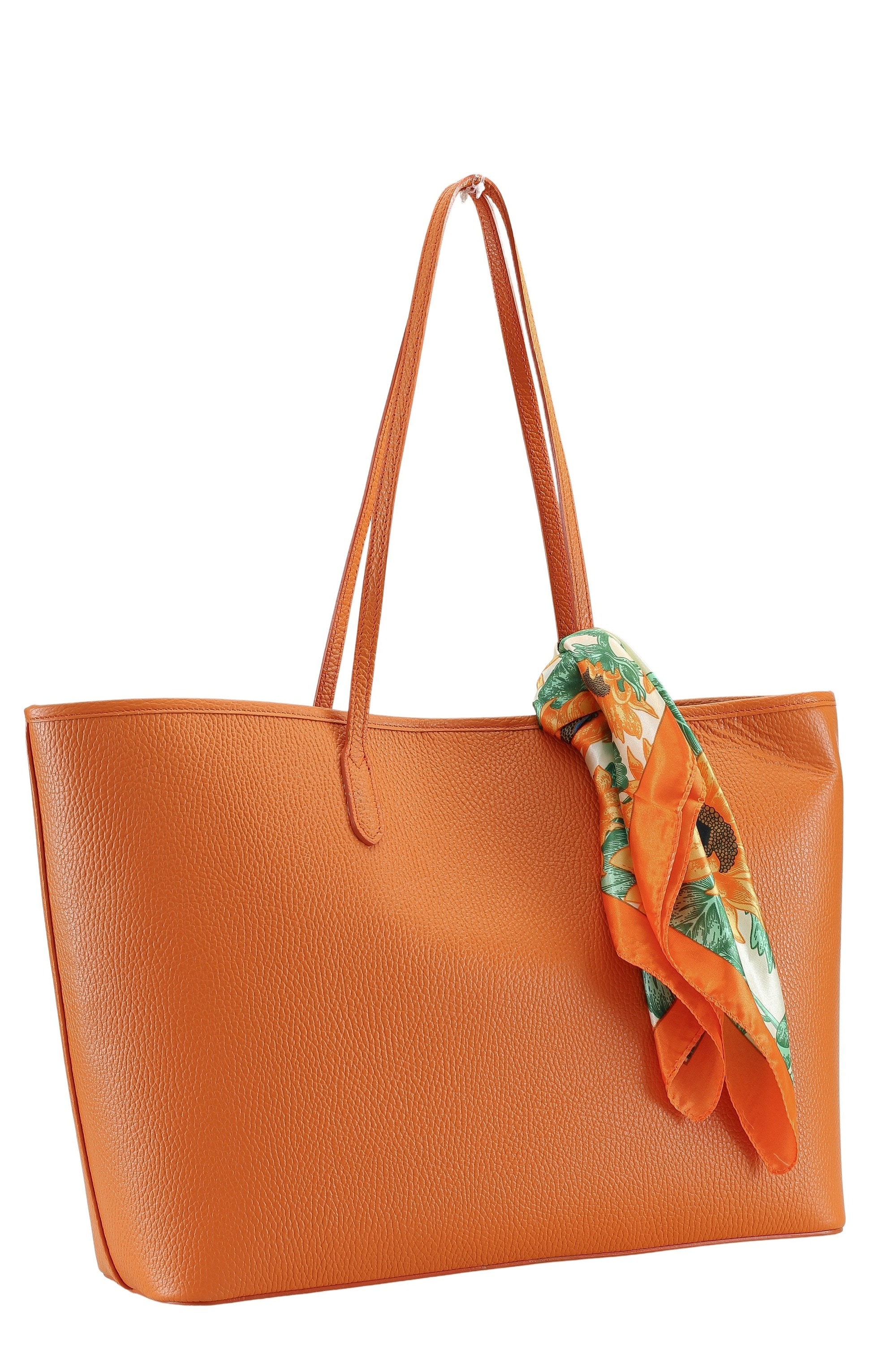 COLLEZIONE ALESSANDRO Schultertasche »Shopperella«, aus italienischem Leder mit langem Trageriemen