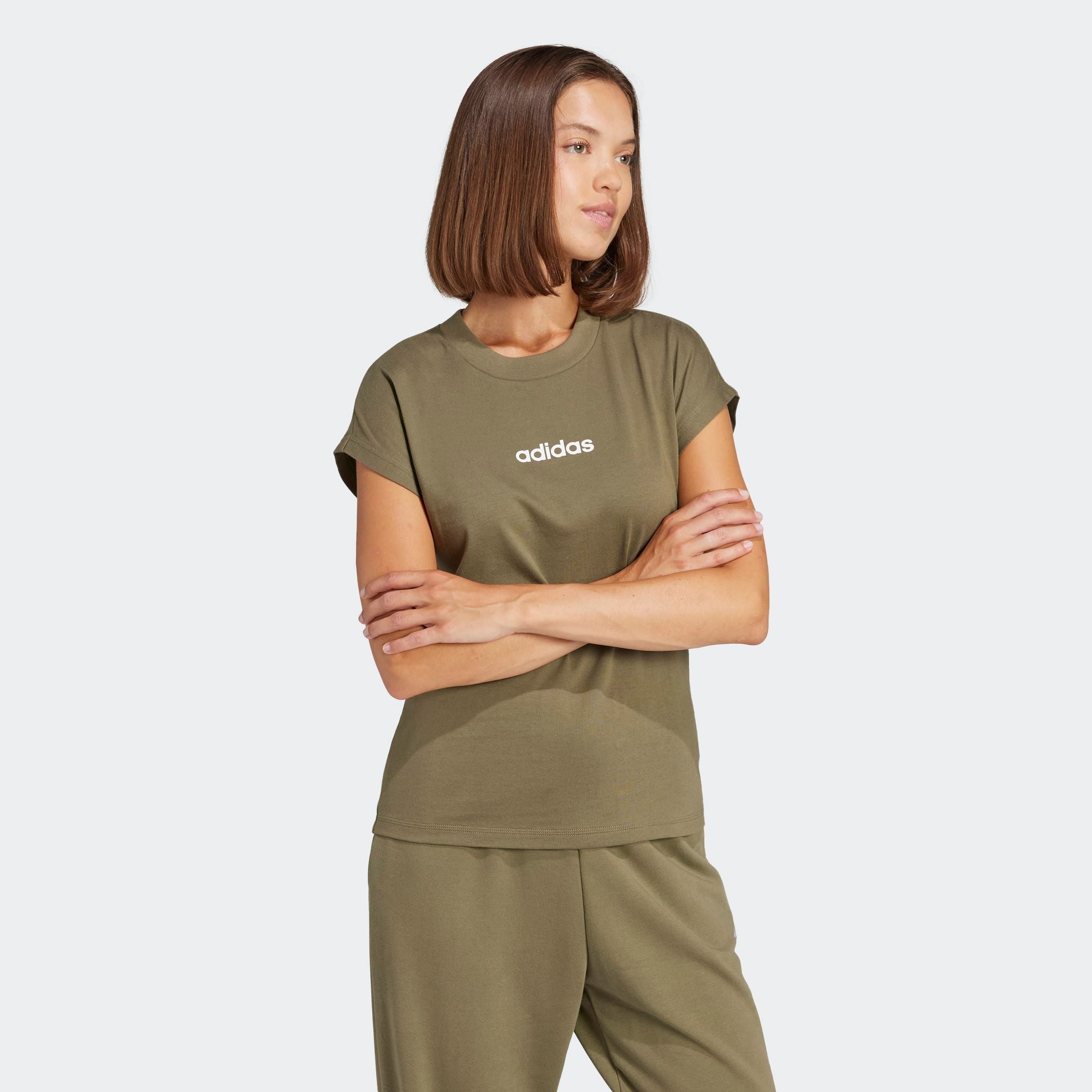 adidas Sportswear T-Shirt "W LIN SJ T", Basic T-Shirt aus weichem Material günstig online kaufen