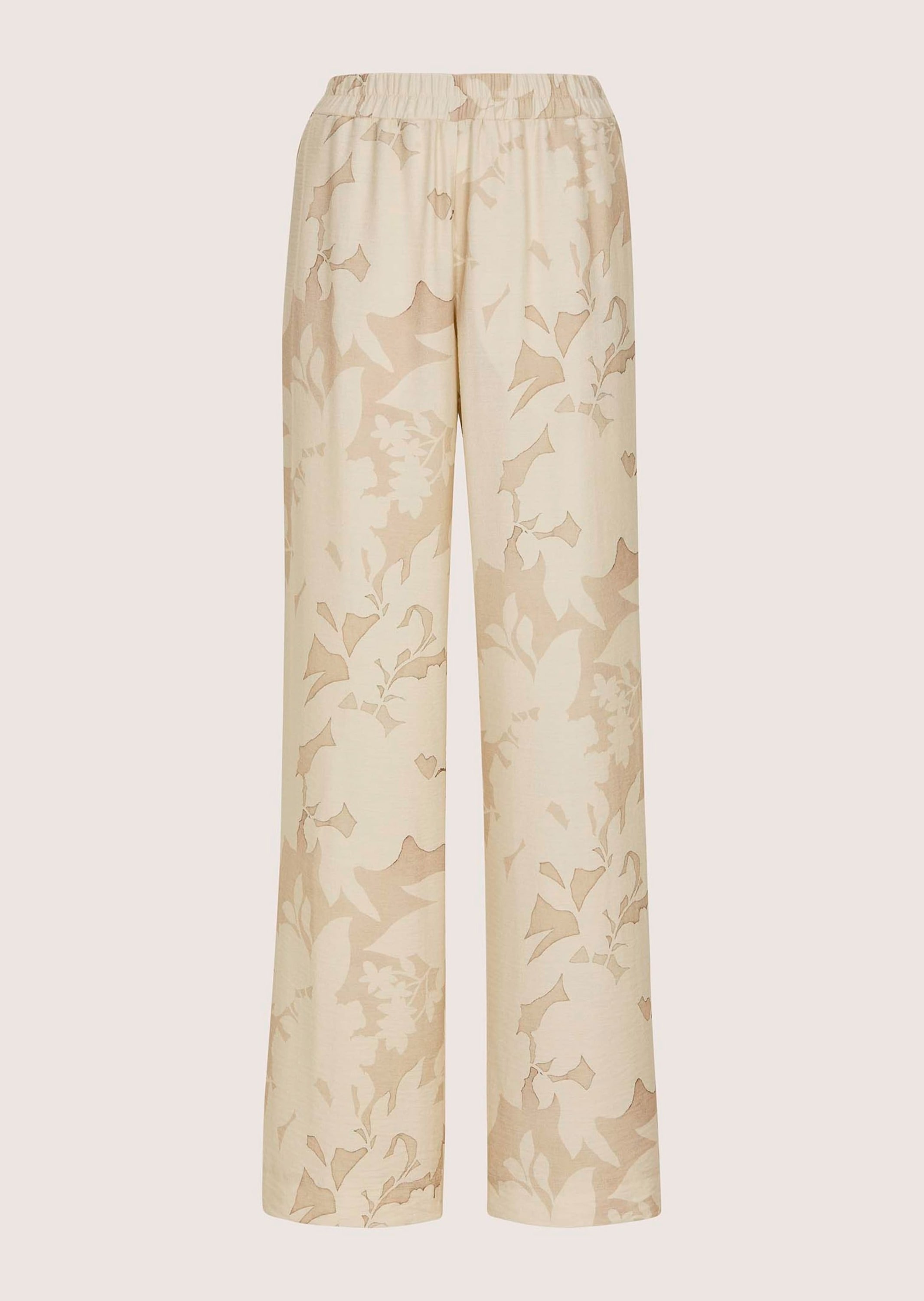 MADELEINE "Palazzohose Sommerliche Schlupfhose mit floralem Design" Weite Druckhose mit floralem Dessin