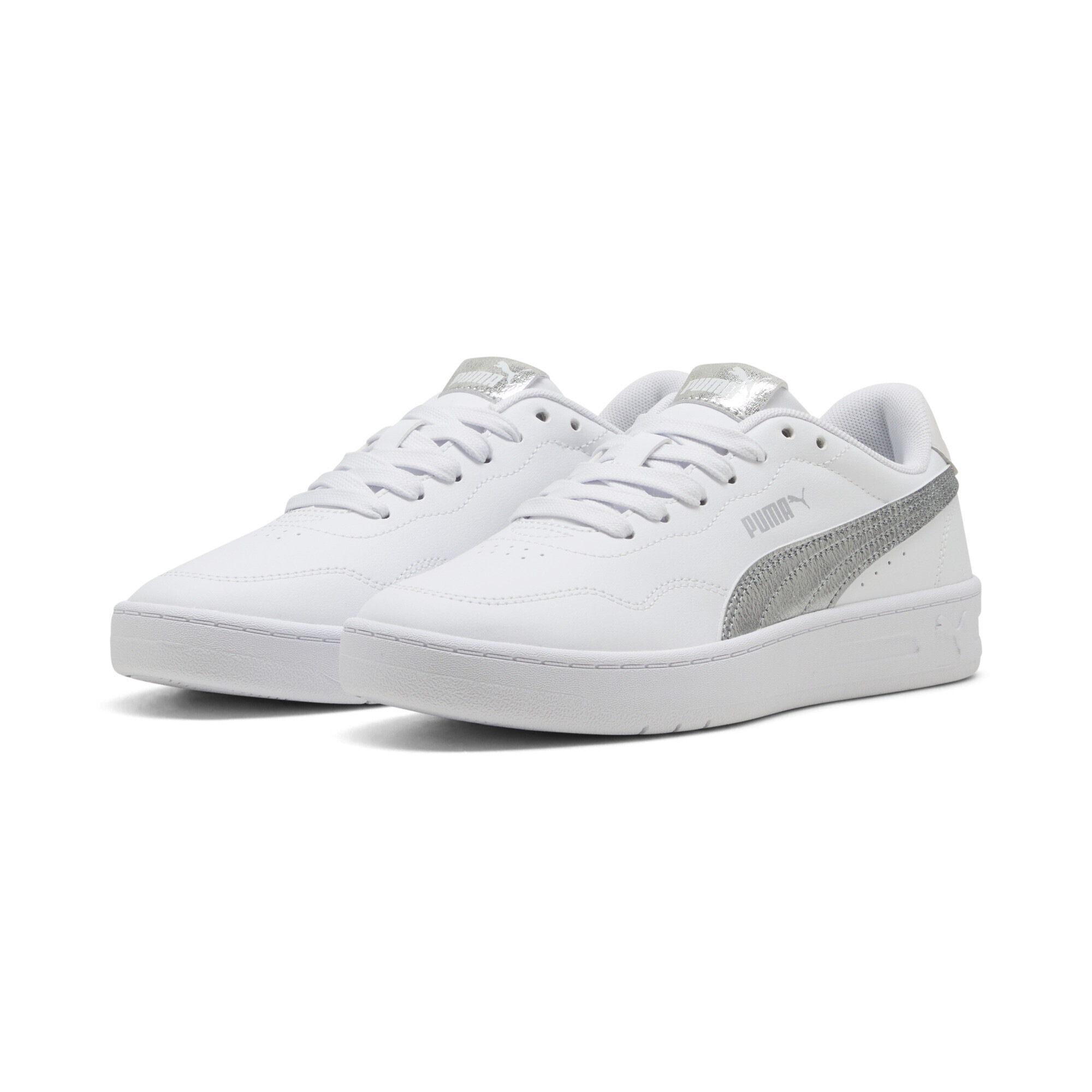 PUMA Sneaker "Court Lally Metallic Whisper Sneakers Damen" günstig online kaufen