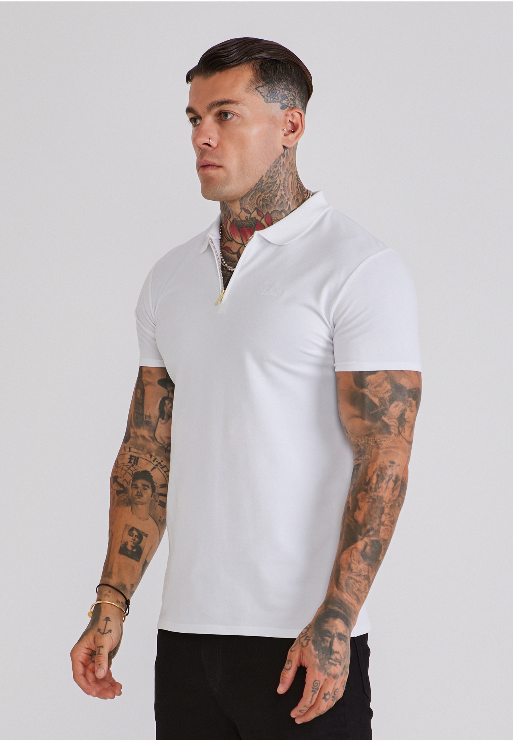 Siksilk Poloshirt »SikSilk Zip Polo -Shirt« 1