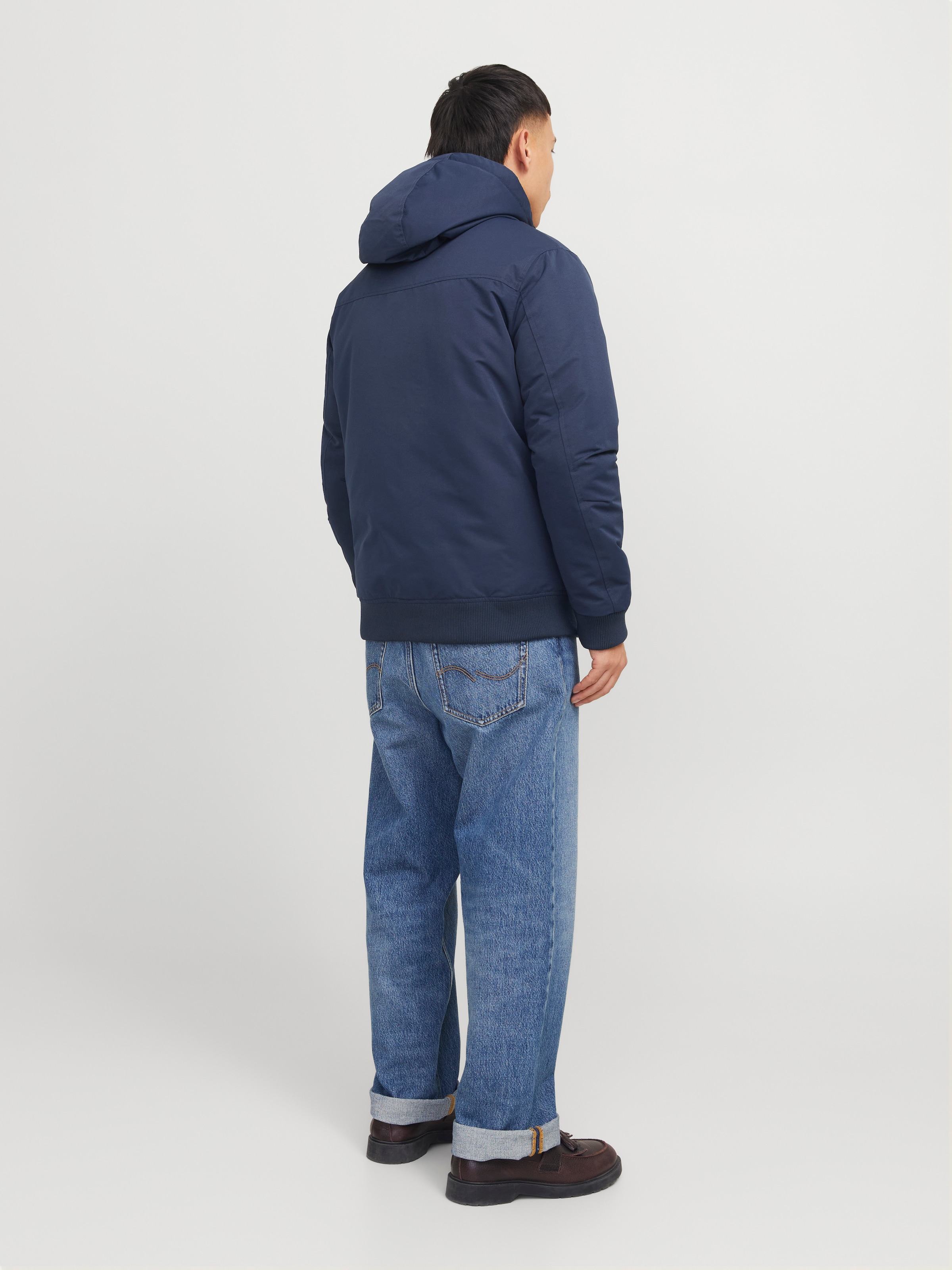 Jack & Jones Bomberjacke »JJCONSTRUCT BOMBER«, mit Kapuze