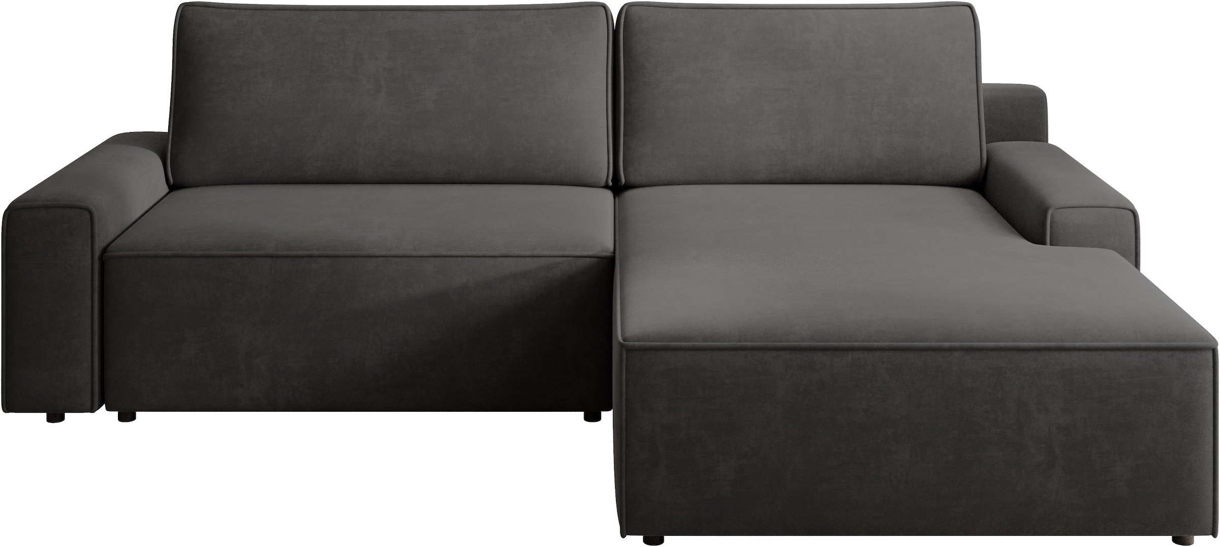 TRENDMANUFAKTUR Ecksofa »Challenge, Schlafsofa mit Bettkasten, Couch in L-Form, Breite...