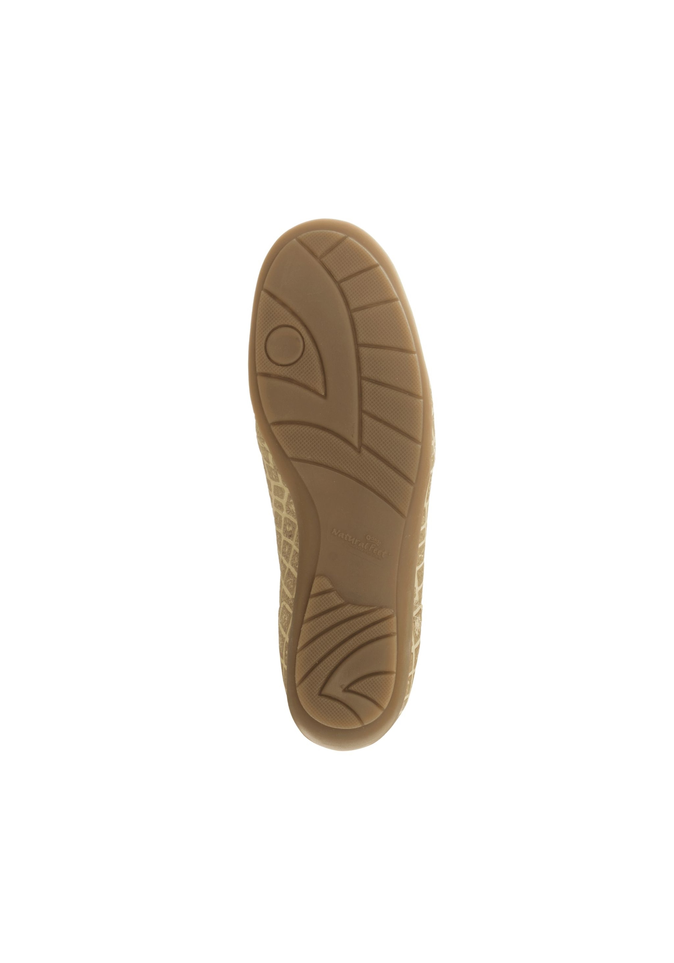 Natural Feet Slipper »Clea«, aus weichem Hirschleder