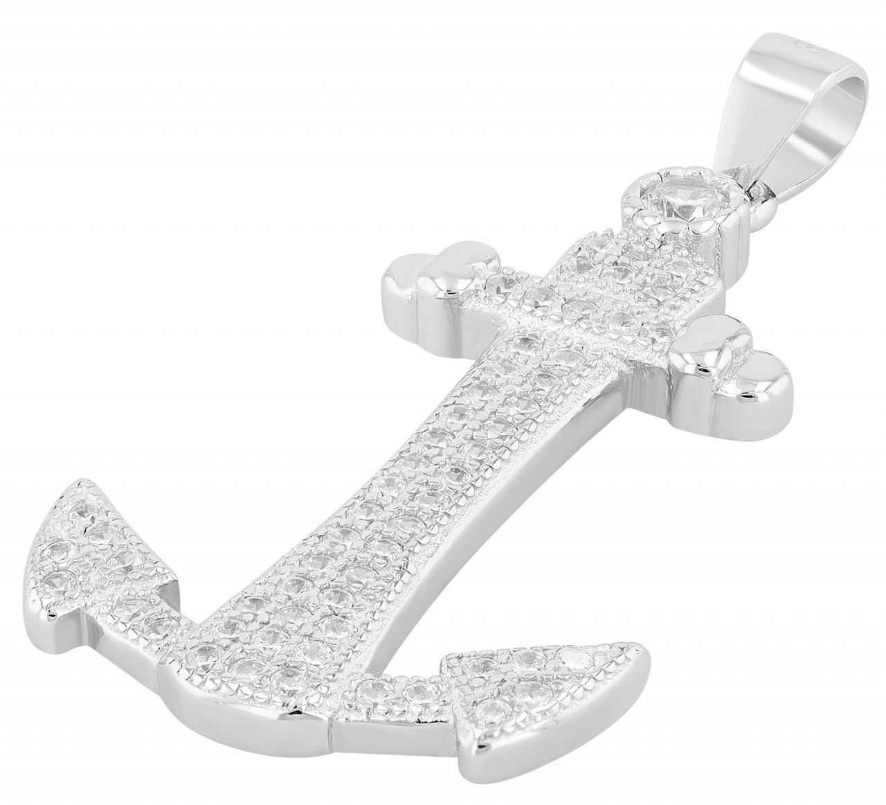 Adelia´s Kettenanhänger »Neuheit 2025 - eleganter Anker Anhänger aus 925 Sterling Silber«
