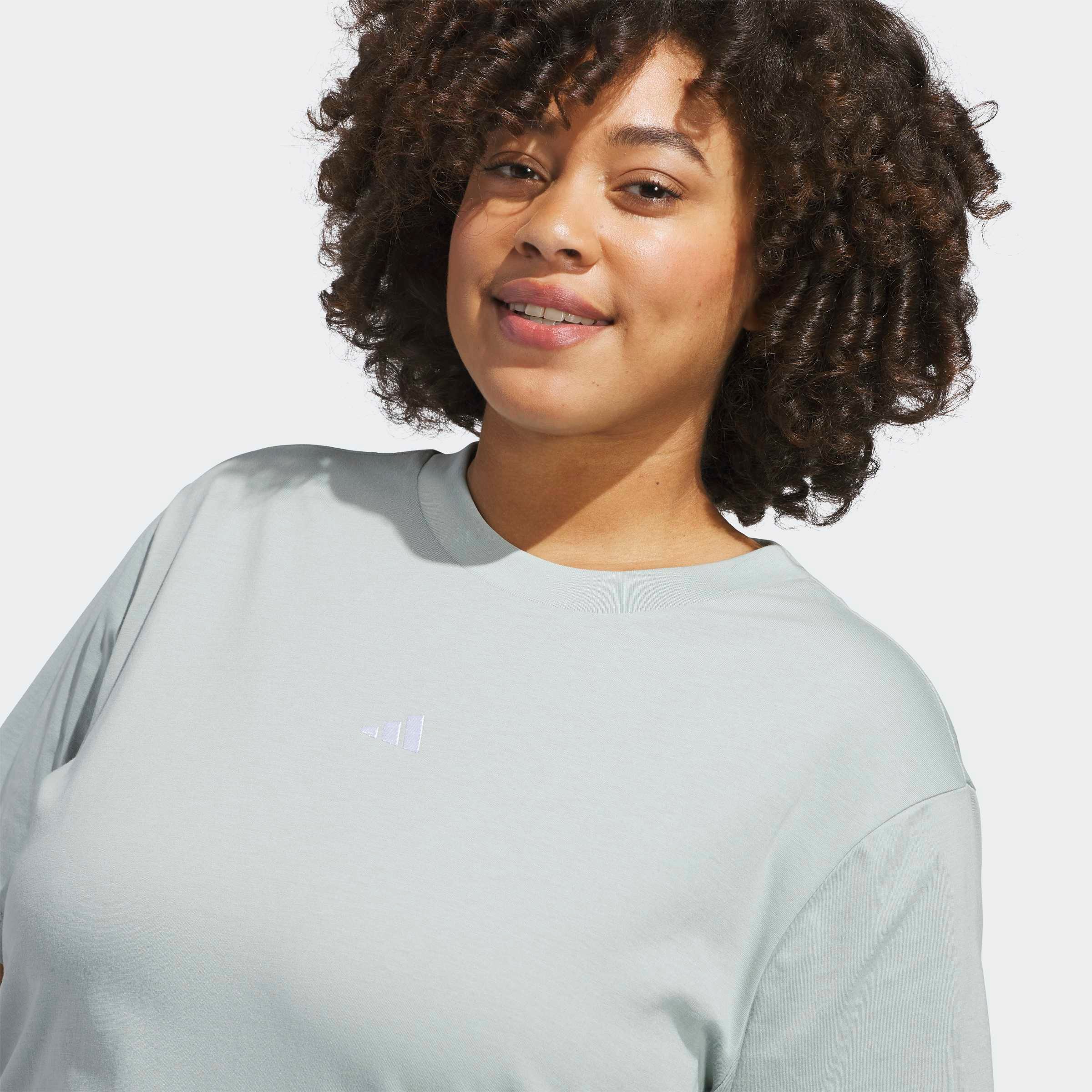 adidas Sportswear T-Shirt »SMALL LOGO (GROSSE GRÖSSEN)«