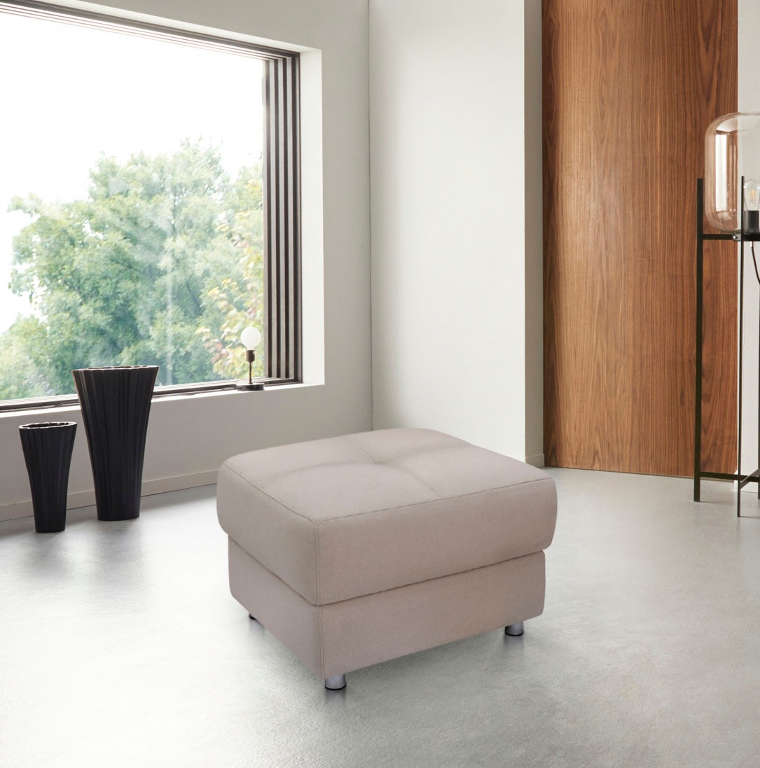 Places of Style Polsterhocker »Pareli«, mit komfortablen Federkern und Stauraum