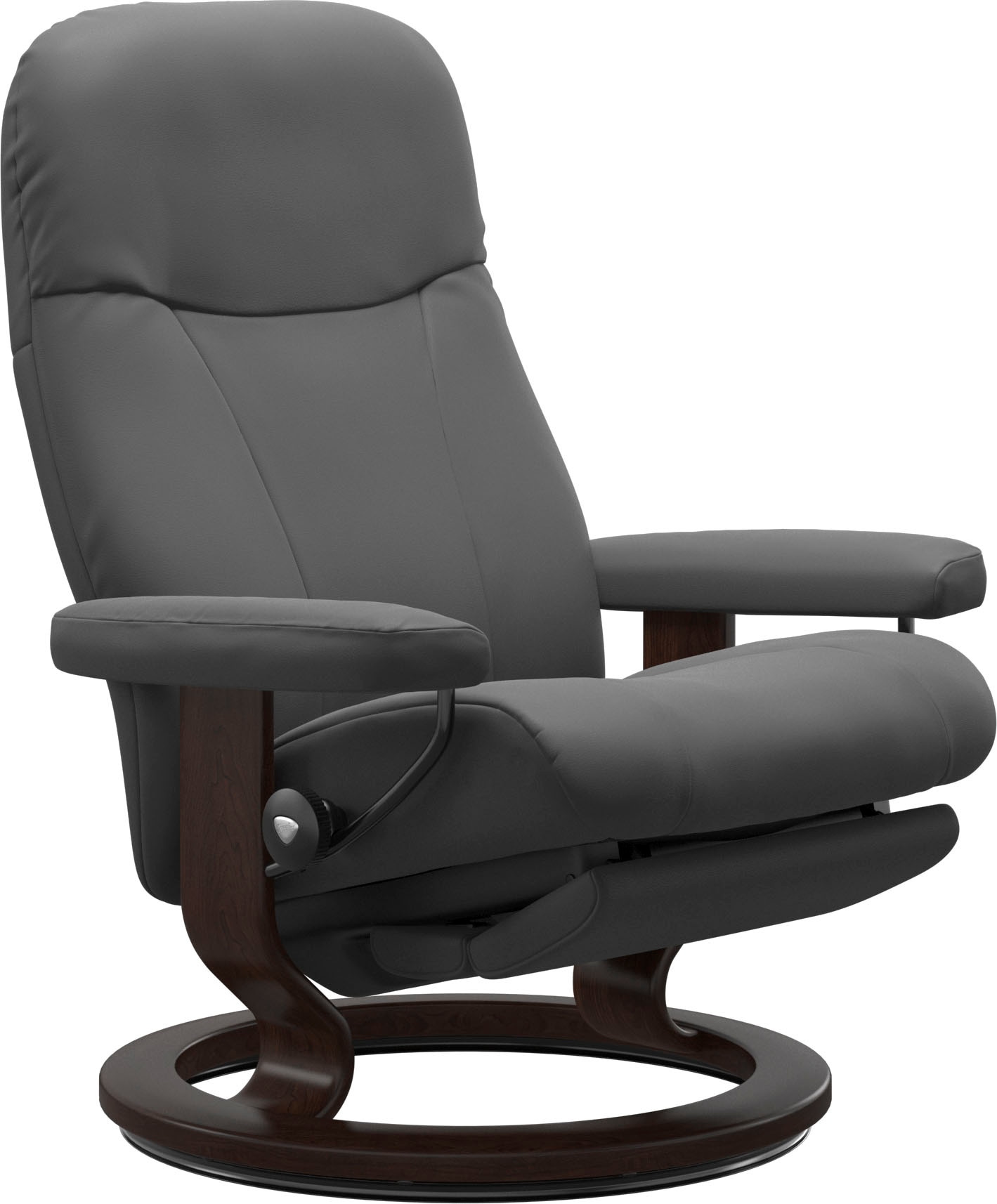 Stressless Relaxsessel "Garda", verstellbar, optional 2-motorisch, Größe M & L, Gestell Braun