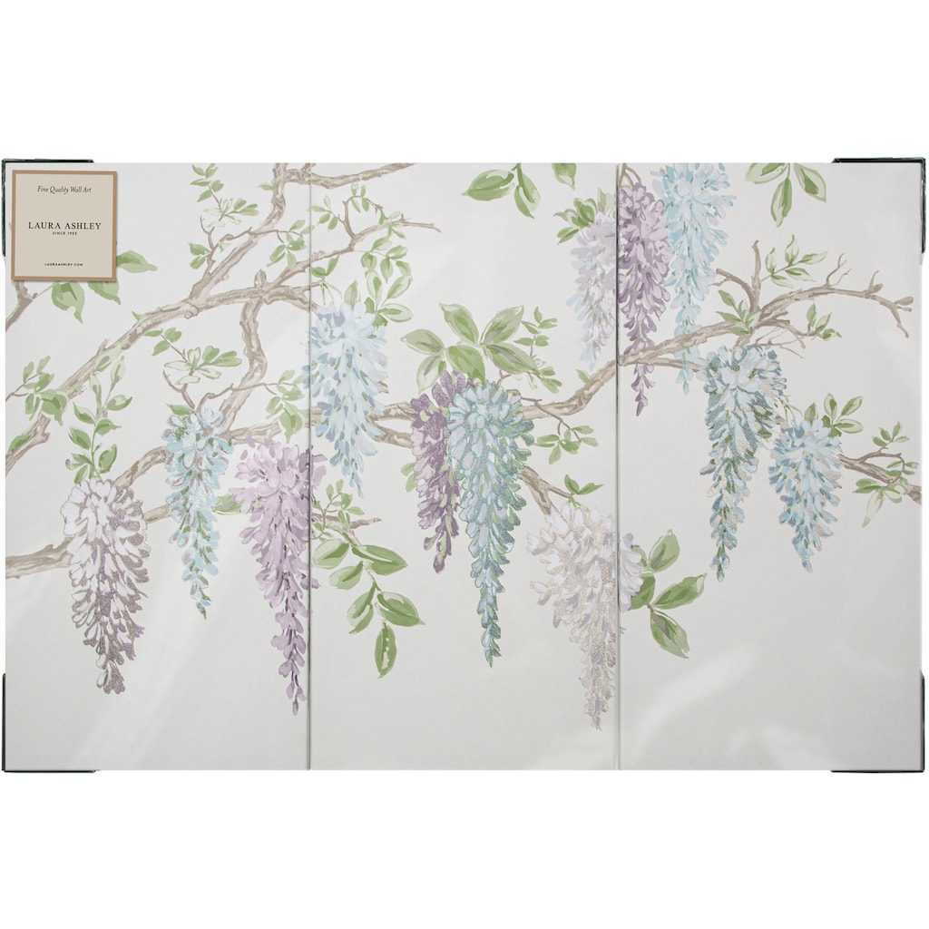 LAURA ASHLEY Mehrteilige Bilder »Wisteria Garden«, (Set, 1 St.)