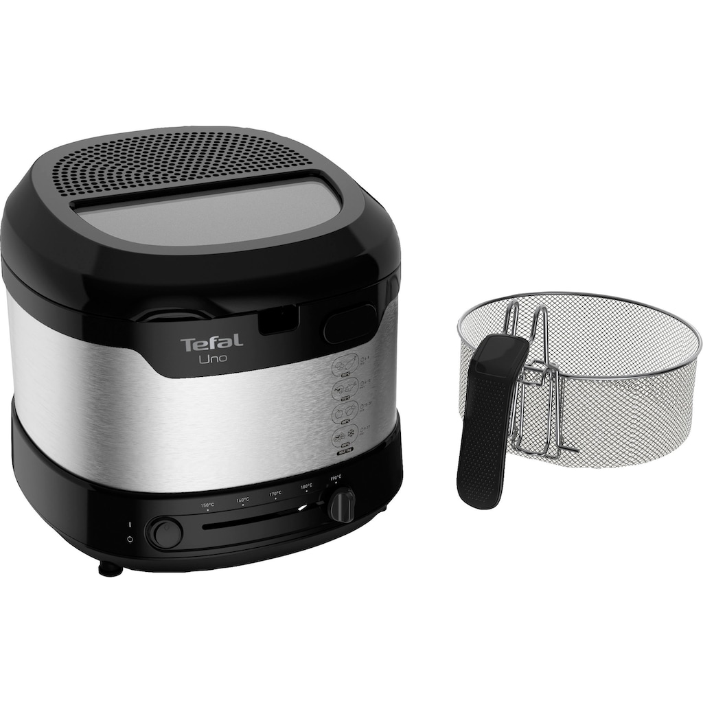 Tefal Fritteuse »UNO M Edelstahl FF215«, 1600 W