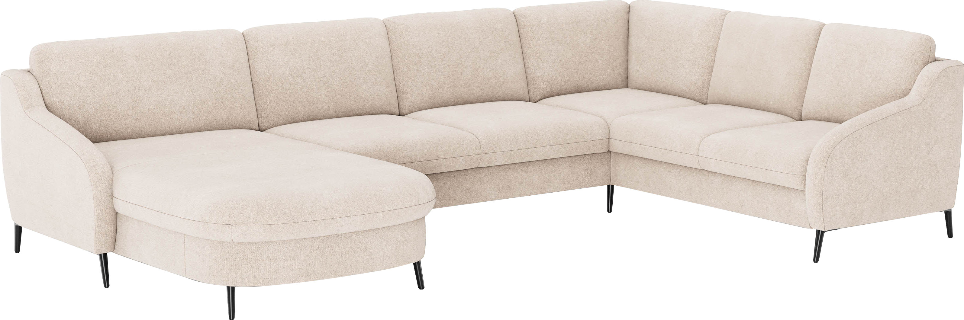 Thumbnail - sit&more Wohnlandschaft "Soul U-Form", wahlweise mit Bettfunktion und Bettkasten oder Schubkasten