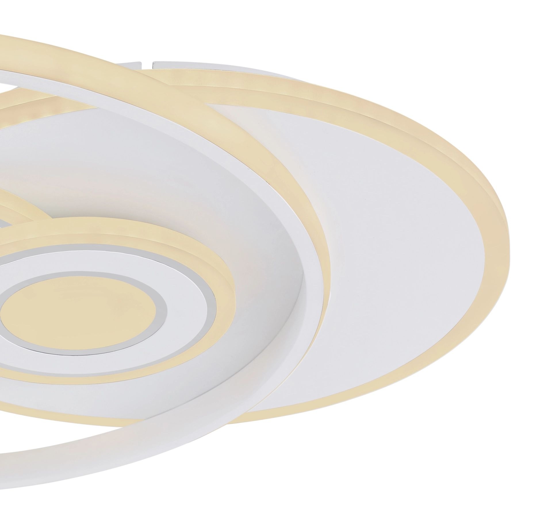 GLOBO LIGHTING LED Deckenleuchte »RODERICK«, Leuchtmittel LED-Modul | LED fest integriert, Deckenlampe, Designleuchte, Wohnzimmer, Schlafzimmer, rund