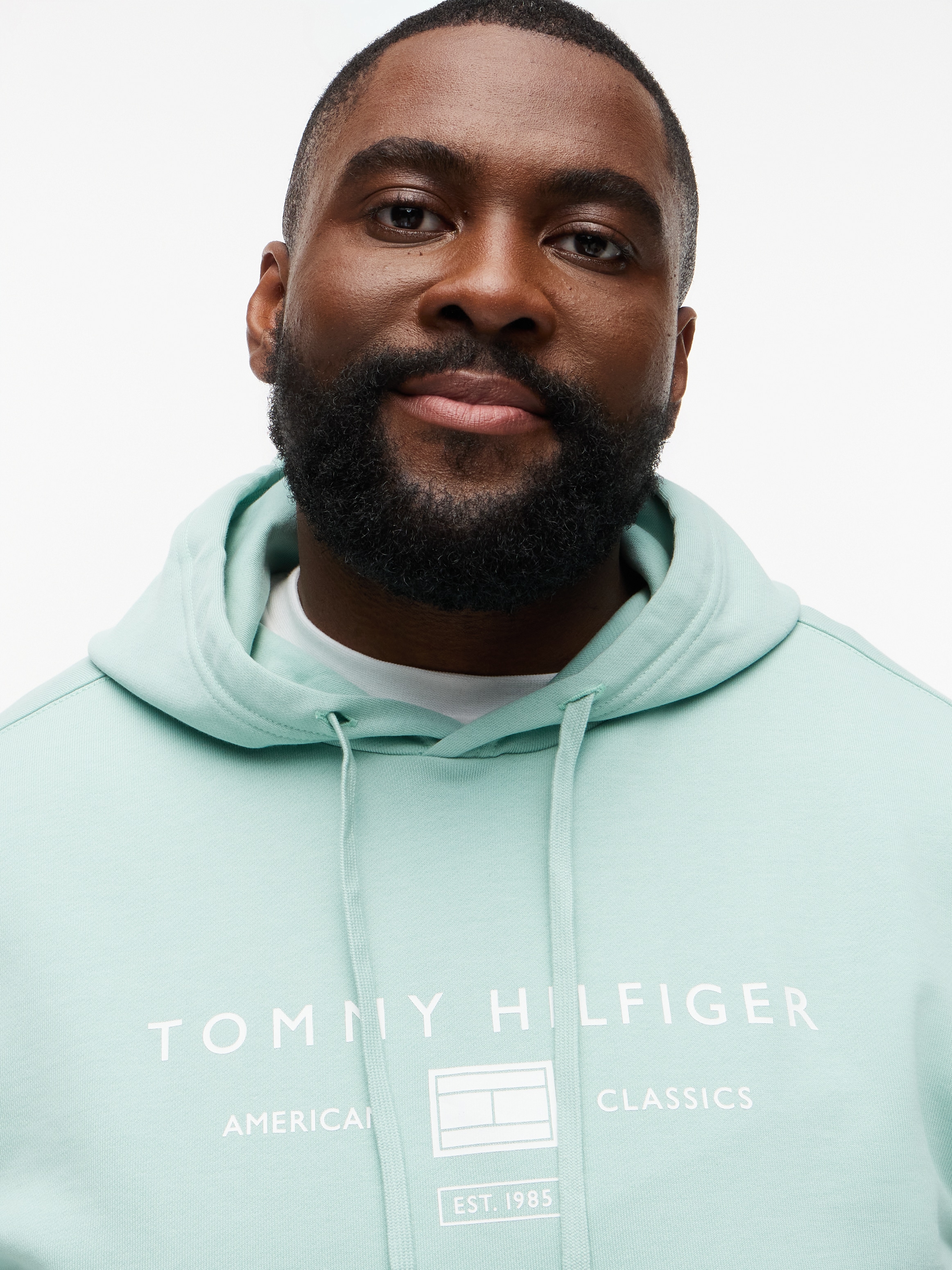 Tommy Hilfiger Big & Tall Hoodie »BT-BRAND L0VE TR MONO STOCK«, Große Größen, normale Passform
