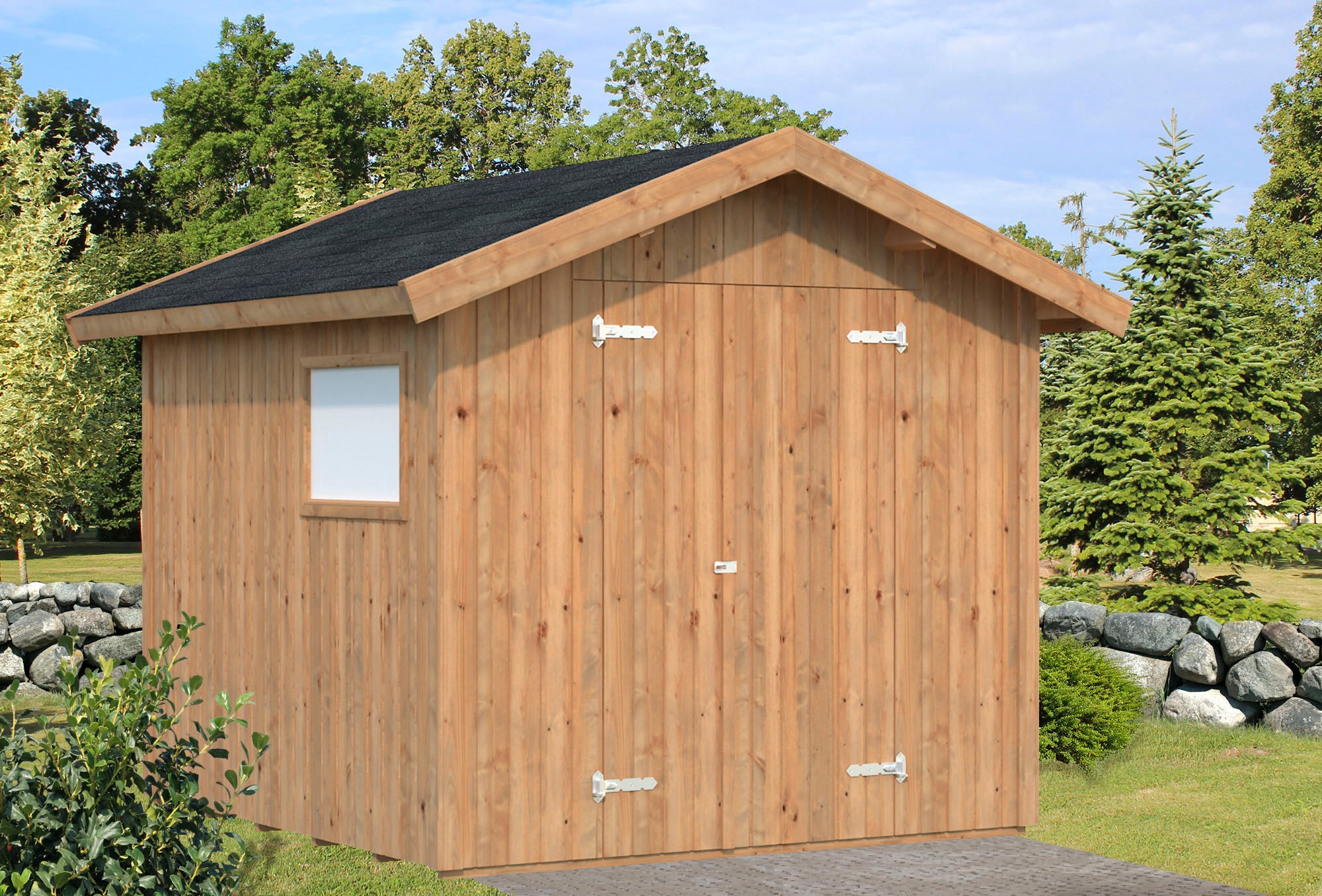 Palmako Gerätehaus »Nils«, hellbraun