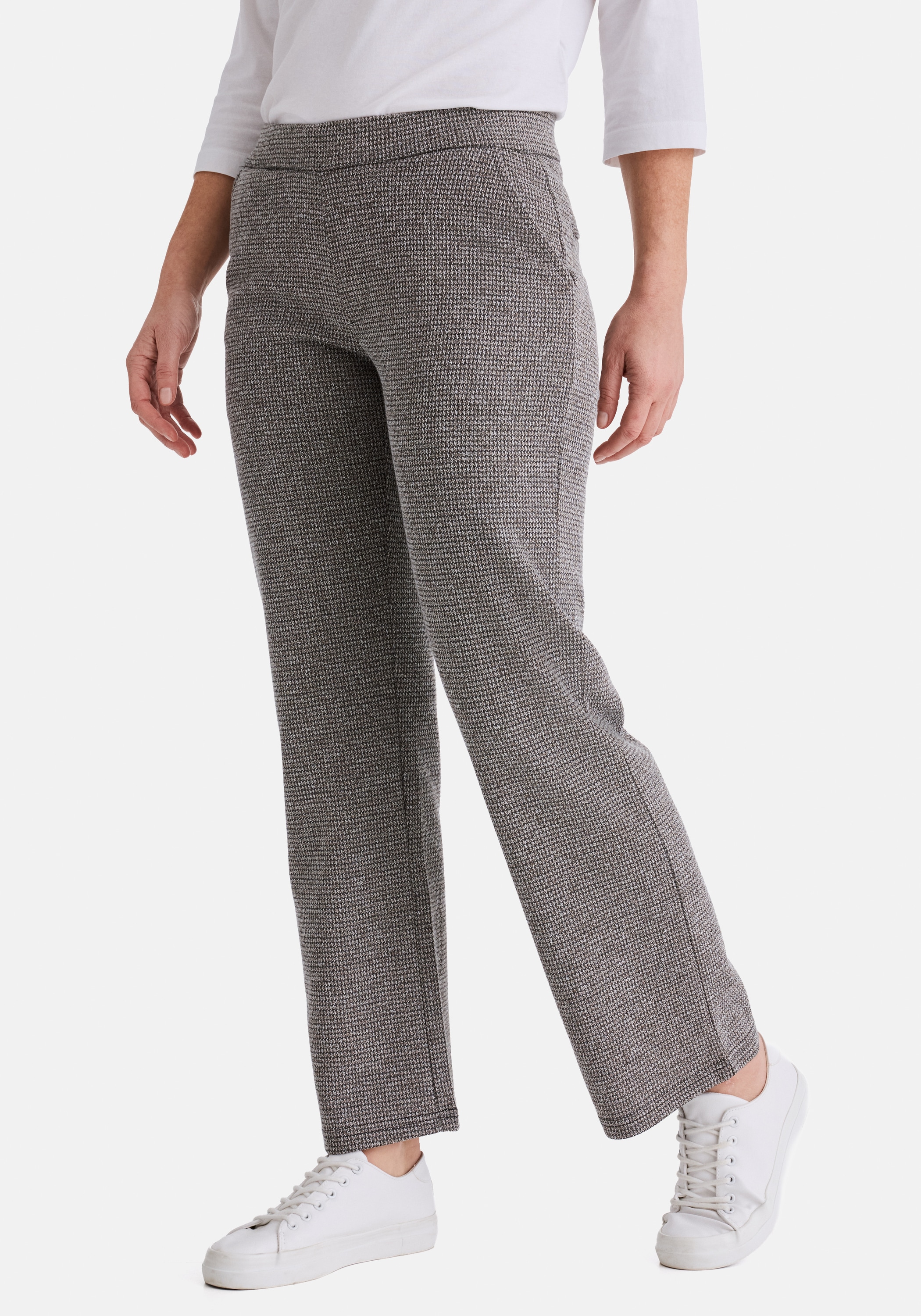 STOOKER WOMEN Schlupfhose "Mary Jersey Wide leg fit Jeans" Wide Leg Fit Cas günstig online kaufen