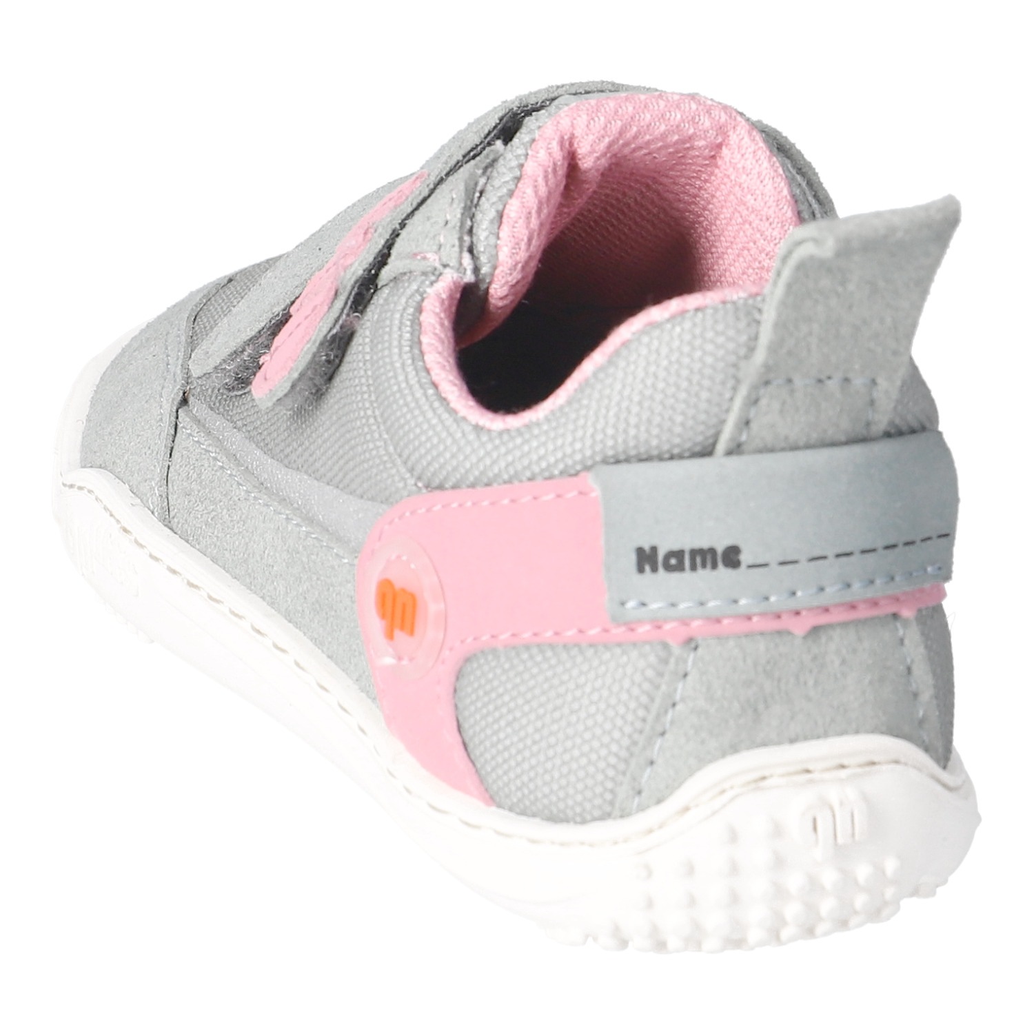 qnuffs Barfußschuh »Erle«  Klettschuh, Sneaker mit Nullsprenung, Größenschablone zum Download