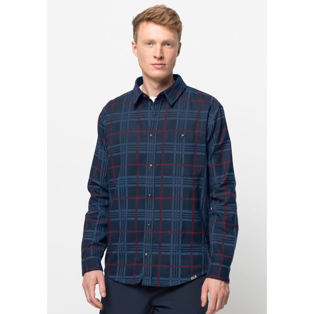 Jack Wolfskin Flanellhemd »CABIN VIEW SHIRT M«