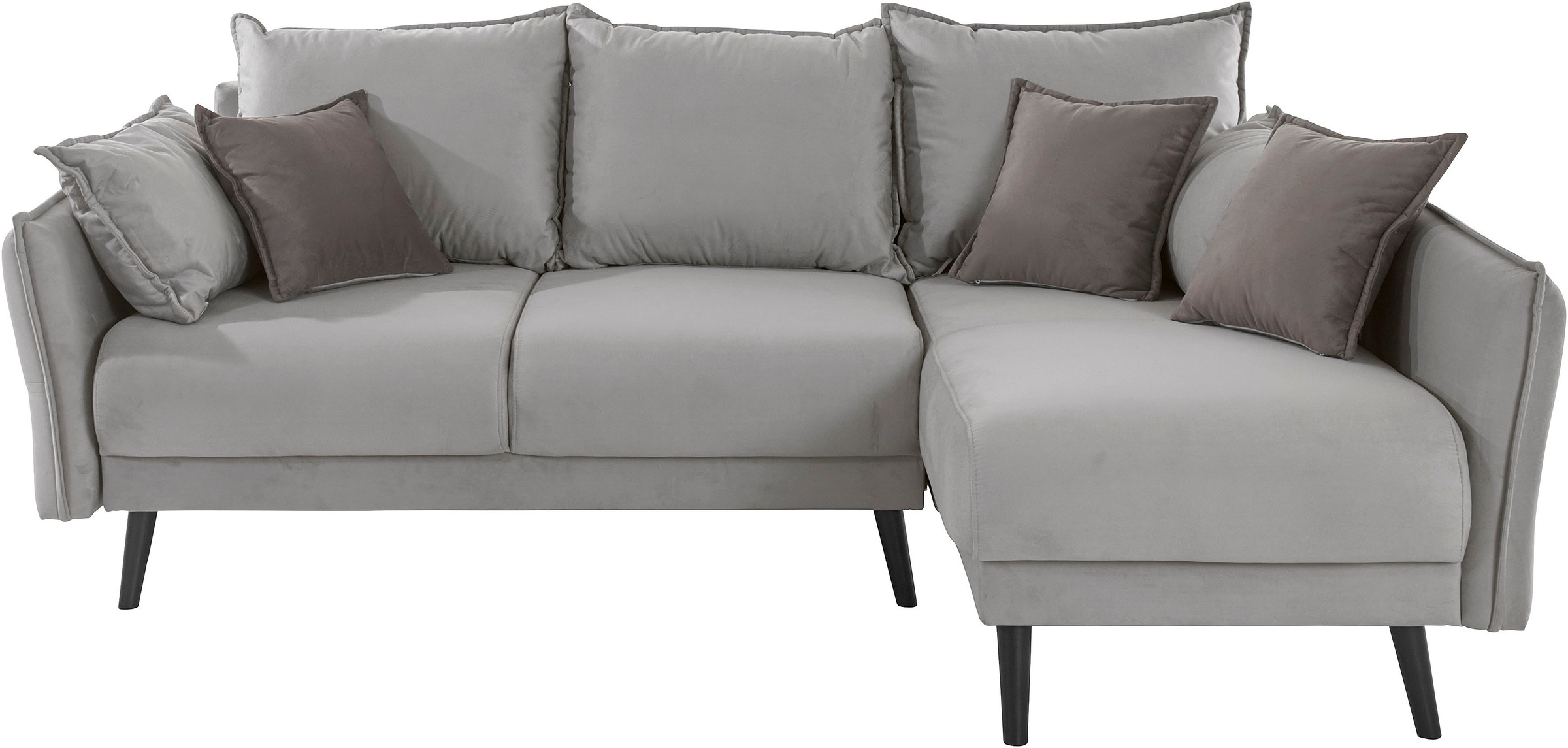 Home affaire Ecksofa "Asra L-Form" incl. Bettfunktion und Bettkasten, Seite günstig online kaufen