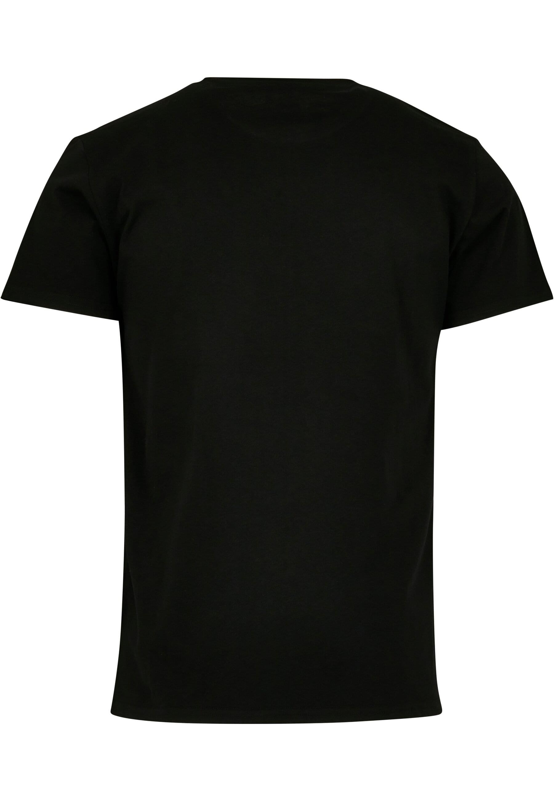 Merchcode T-Shirt »Merchcode Herren Peace - Scribble Hand Heart Black Basic T-Shirt«, (1 tlg.)