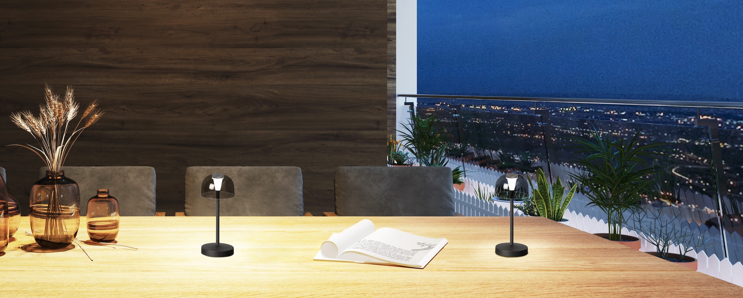easy! BY FHL Außen-Tischleuchte »Tekla«, 1 flammig, Leuchtmittel LED-Modul | LED fest integriert, lange Leuchtdauer