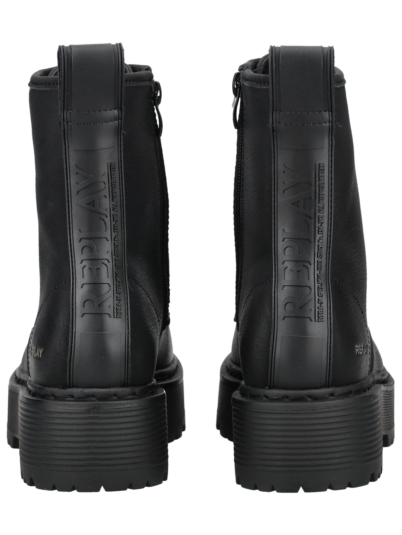 Replay Schnürstiefelette »Replay Stiefelette Lederimitat«