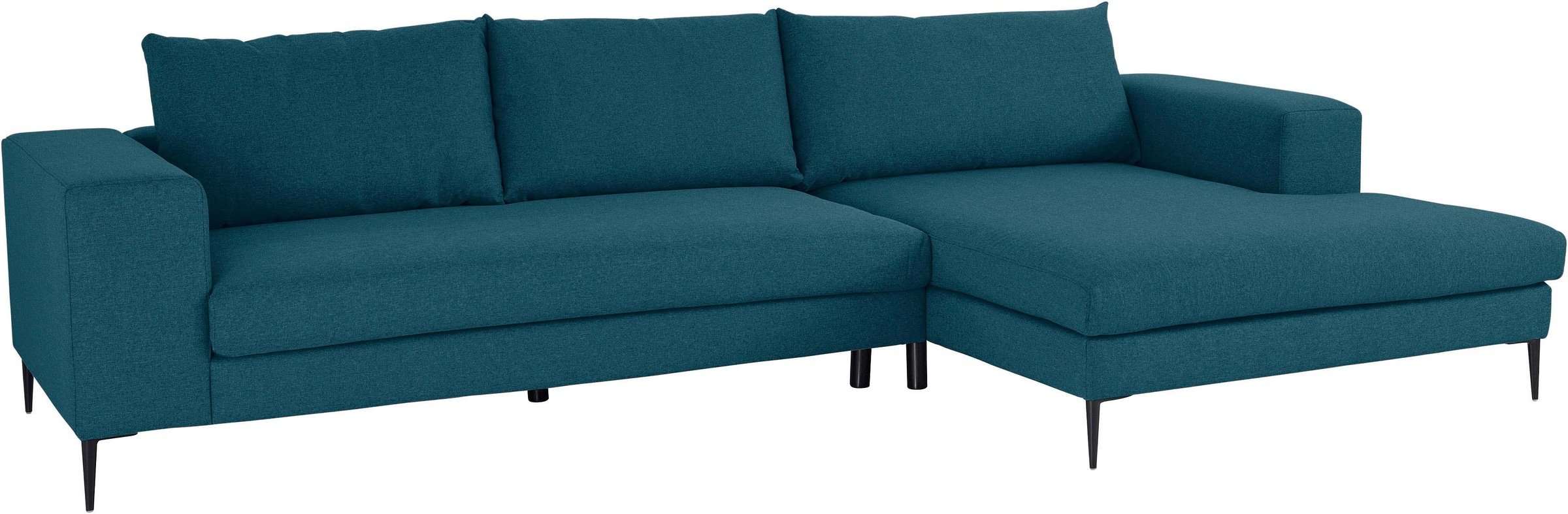 Home affaire Ecksofa "Aurora, L-Form, mit extra breiter Recamiere, 324 x 17 günstig online kaufen