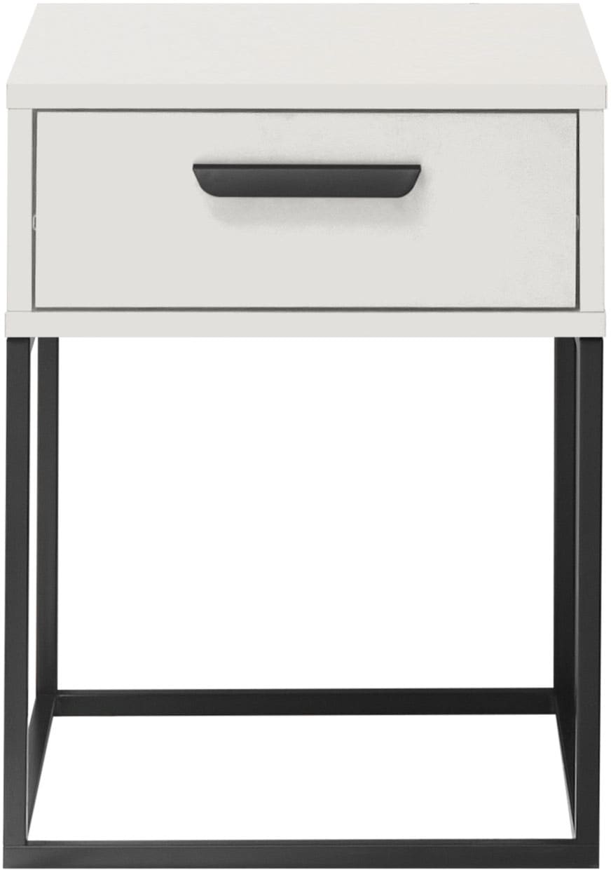 Schlafkontor Nachtkommode »Suna Kommode, Nachttisch, Nachtschrank«, auf Metallgestell